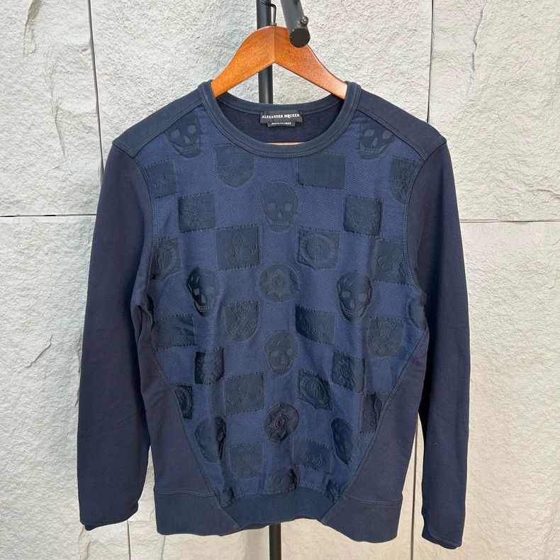Alexander McQueen Alexander McQueen Skull Print Sweatshirt M Size- DMC Size US M / EU 48-50 / 2 - 1 Thumbnail