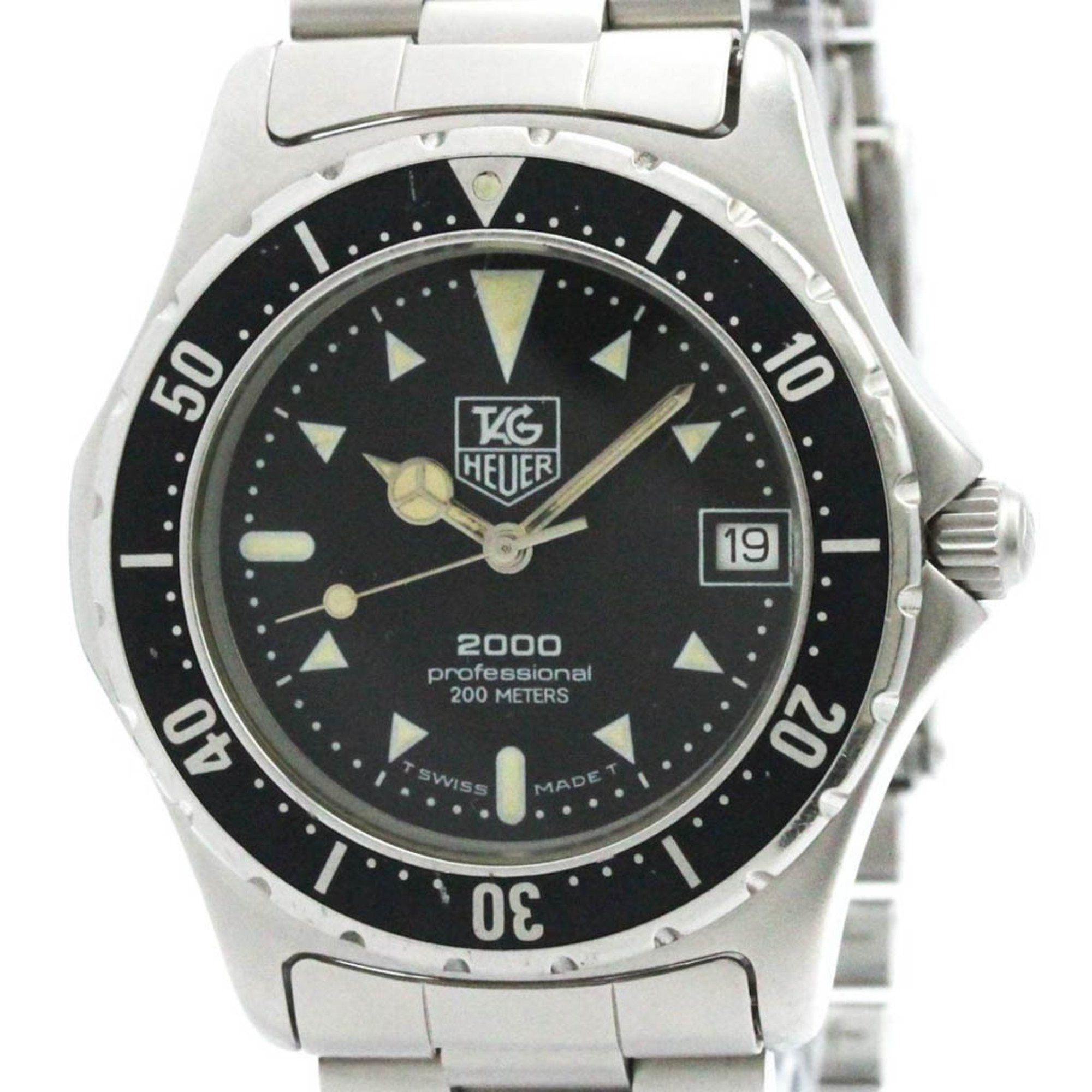 Tag Heuer TAG HEUER Professional Chronograph Steel Quartz Mens Watch 973.006 BF578762 Size ONE SIZE - 1 Thumbnail