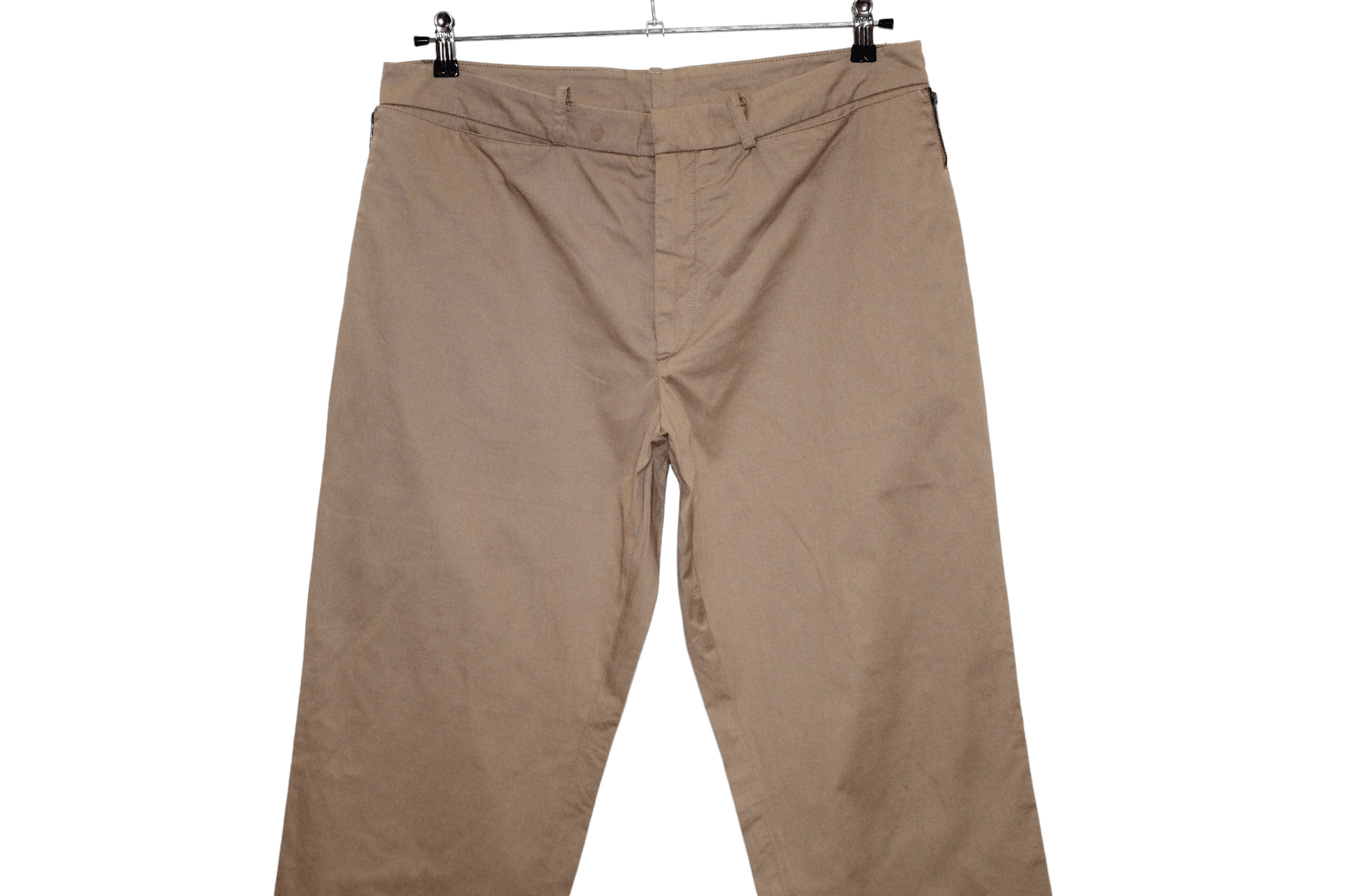 Dirk Bikkembergs Bikkembergs straight leg patch zipped pocket chino pants Size US 38 / EU 54 - 4 Thumbnail