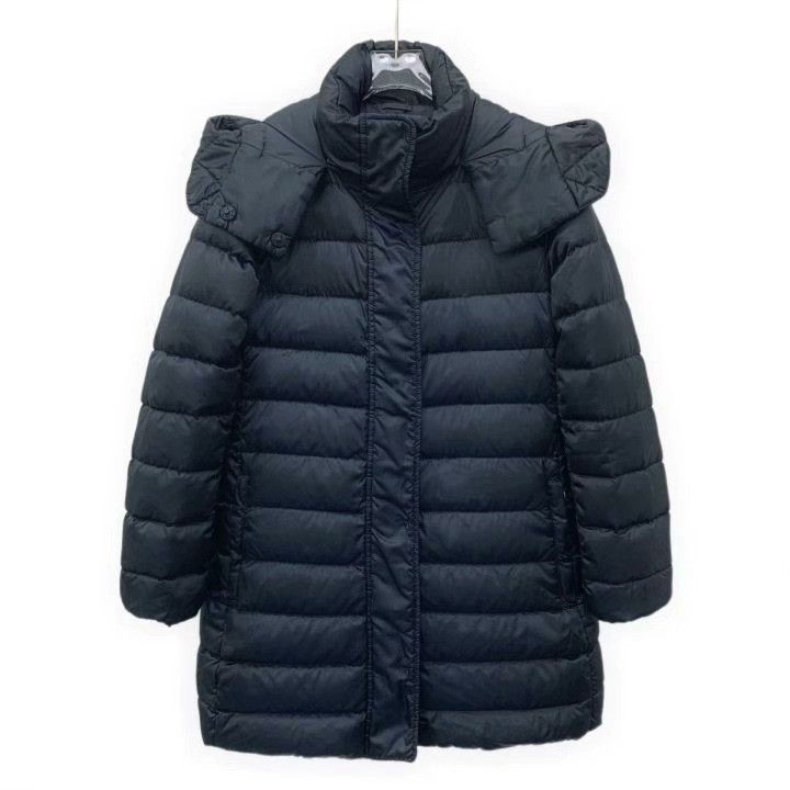 Max Mara Maxmara Black Hooded Reversible Down Jacket Size M / US 6-8 / IT 42-44 - 1 Thumbnail