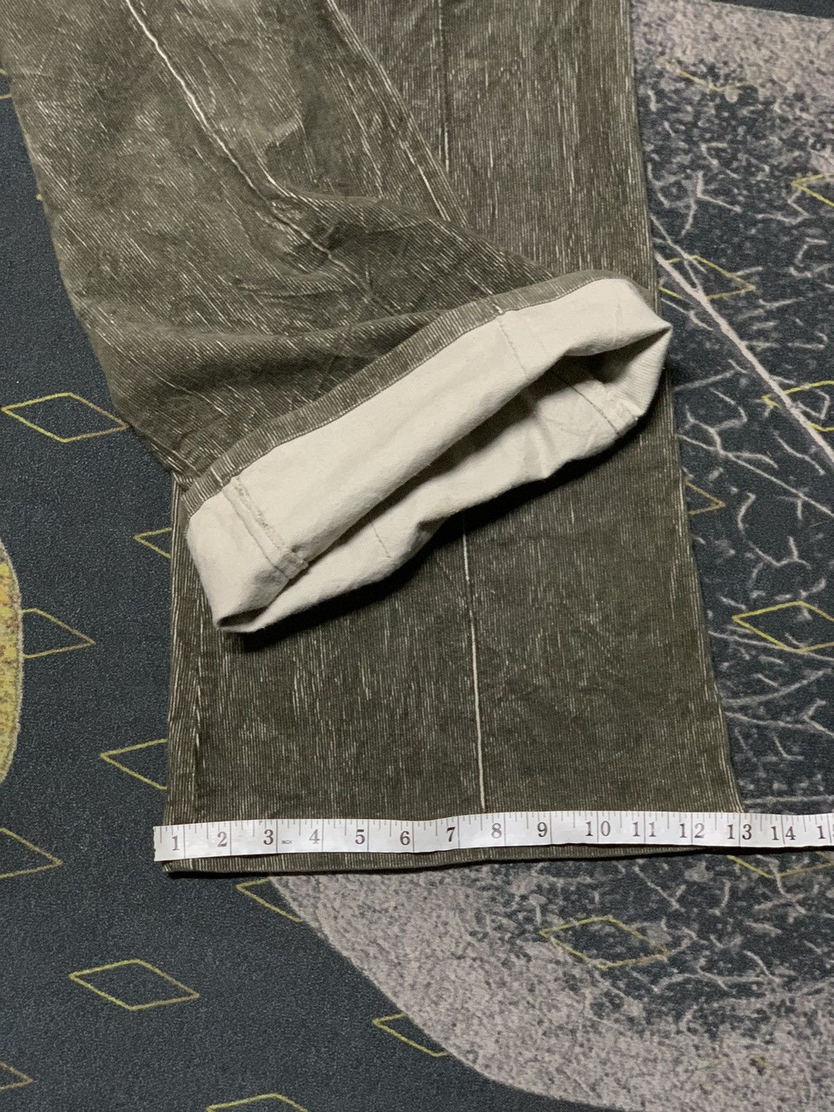 パンツ CECIL McBEE rope belt linen bell-bottom パンツ CECIL McBEE