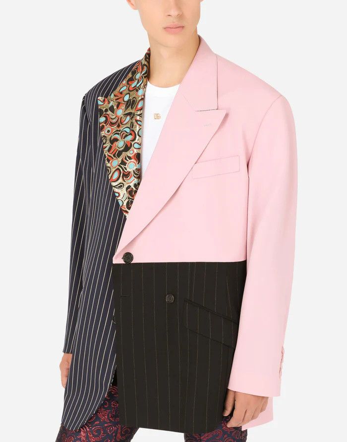 Dolce & Gabbana o1y0125 Blazer in Multicolor Size US S / EU 44-46 / 1 - 3 Thumbnail
