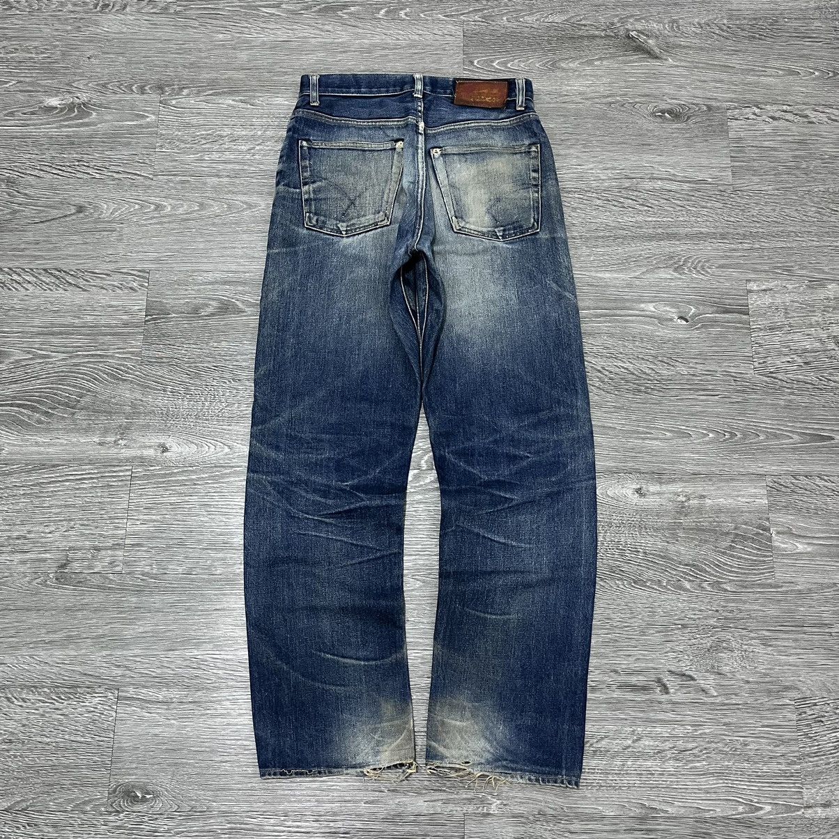 HOLLYWOOD RANCH MARKET 90s Iron H.K Market Selvedge Denim Pant Size US 31 - 9 Thumbnail