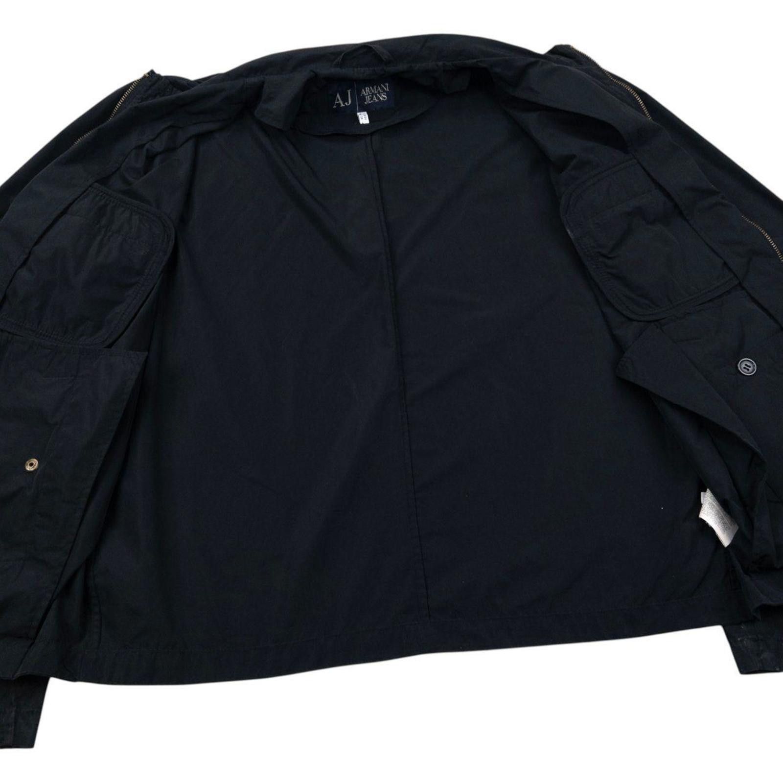 Other Vintage Armani Jeans Lightweight Zip Up Jacket Size S Size US S / EU 44-46 / 1 - 5 Thumbnail