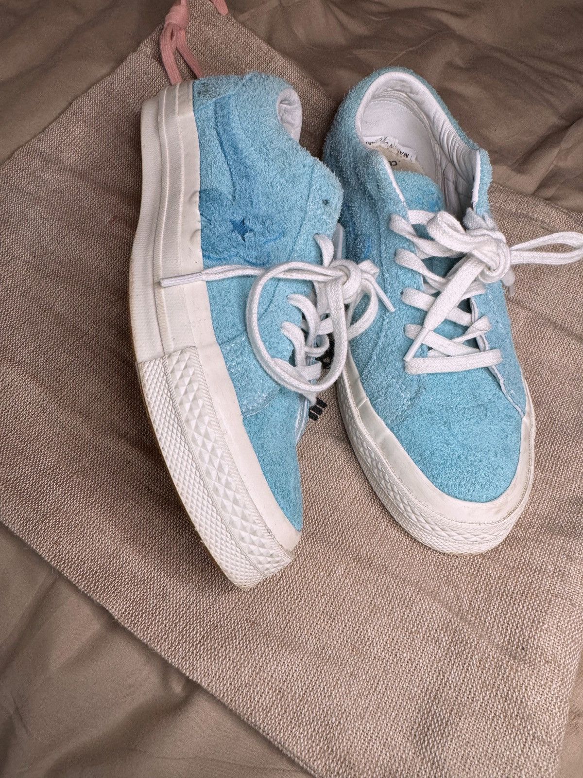 Converse Tyler the Creator Golf le Fleur Bachelor Blue - Converse Ox Size US 6 / IT 36 - 3 Thumbnail