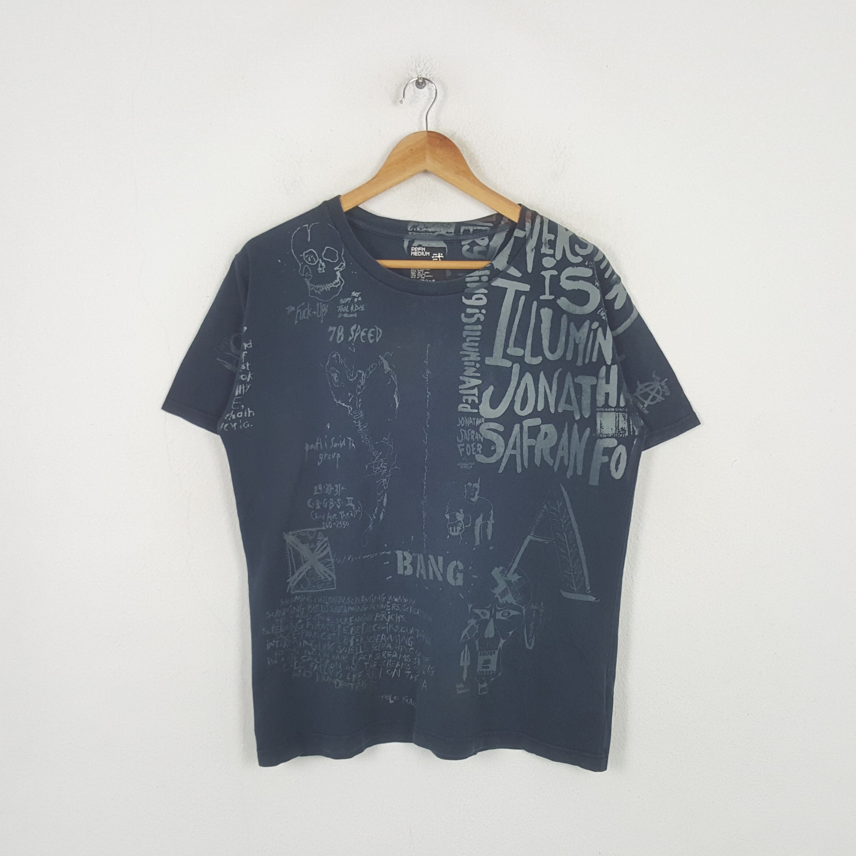 PPFM Vintage PPFM Japanese Brand Full Print Tshirt RR5 Size US L / EU 52-54 / 3 - 1 Thumbnail