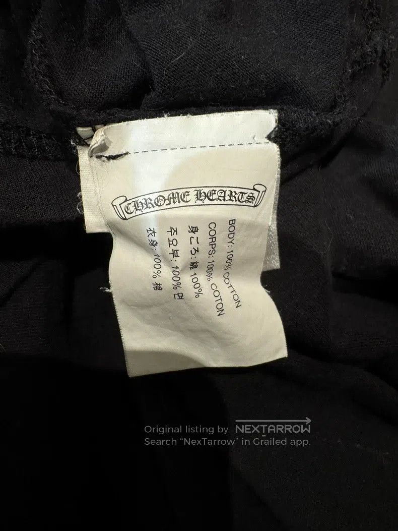 Chrome Hearts CHROME HEARTS Black V Neck Short Sleeve Size US M / EU 48-50 / 2 - 5 Thumbnail