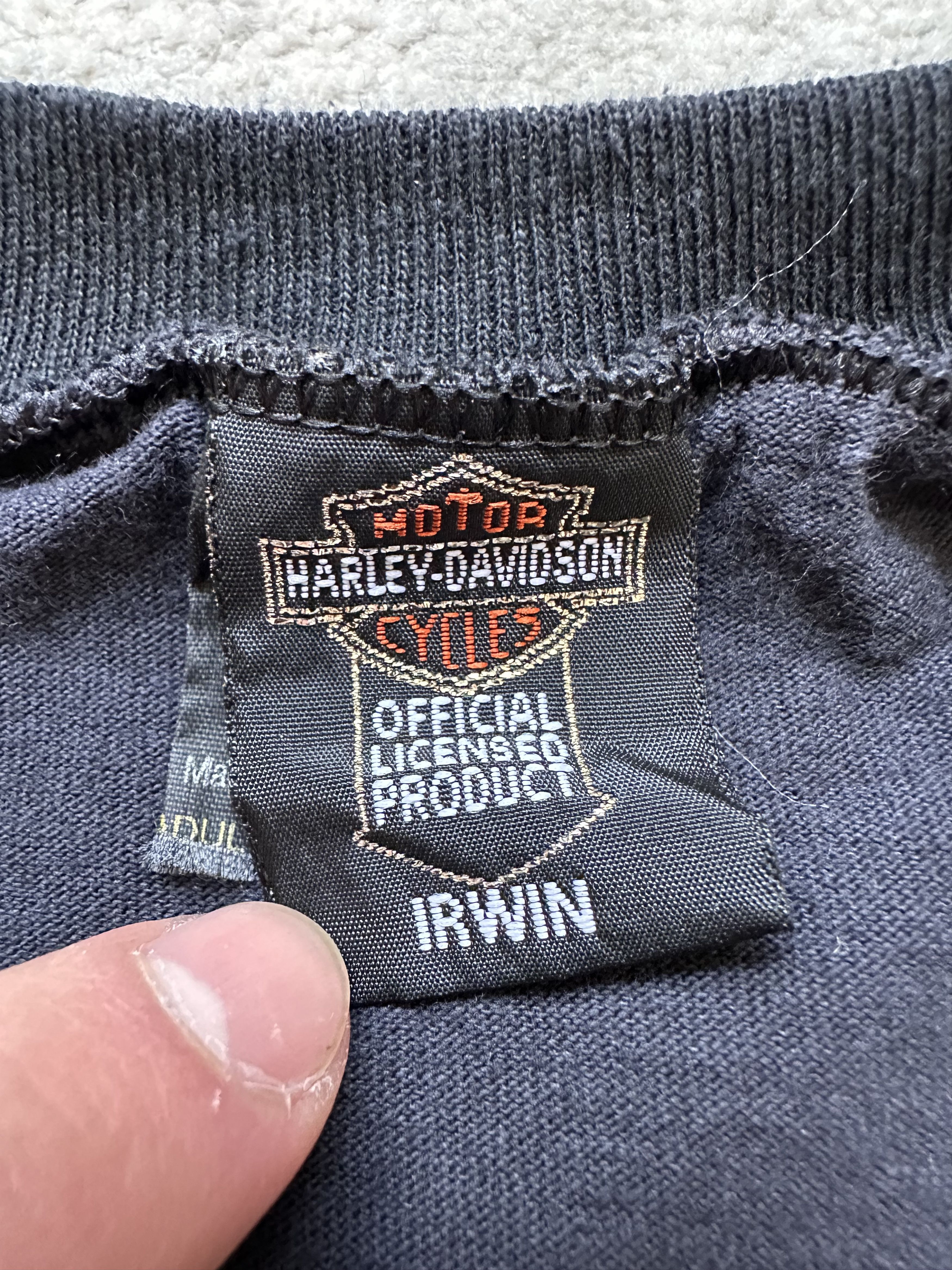 Harley Davidson Harley Davidson vintage t shirt Size US XL / EU 56 / 4 - 5 Thumbnail