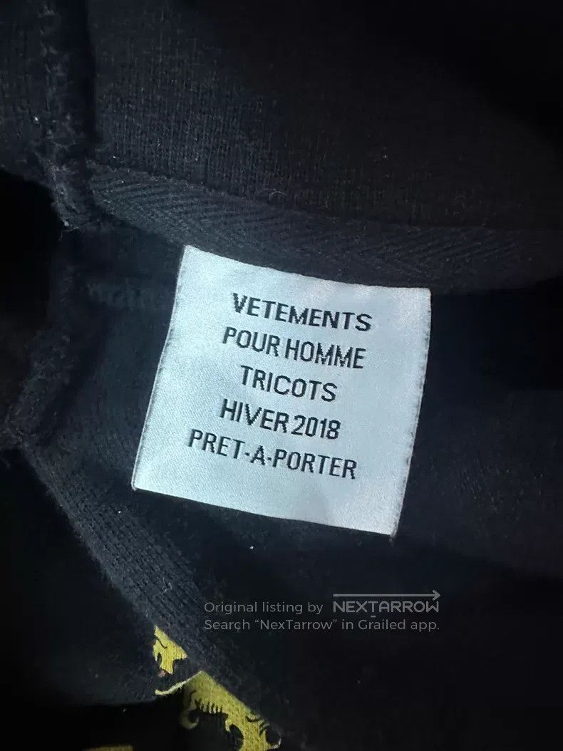 Vetements VETEMENTS Antwerp Patchwork Sweatshirt Size US XS / EU 42 / 0 - 3 Thumbnail