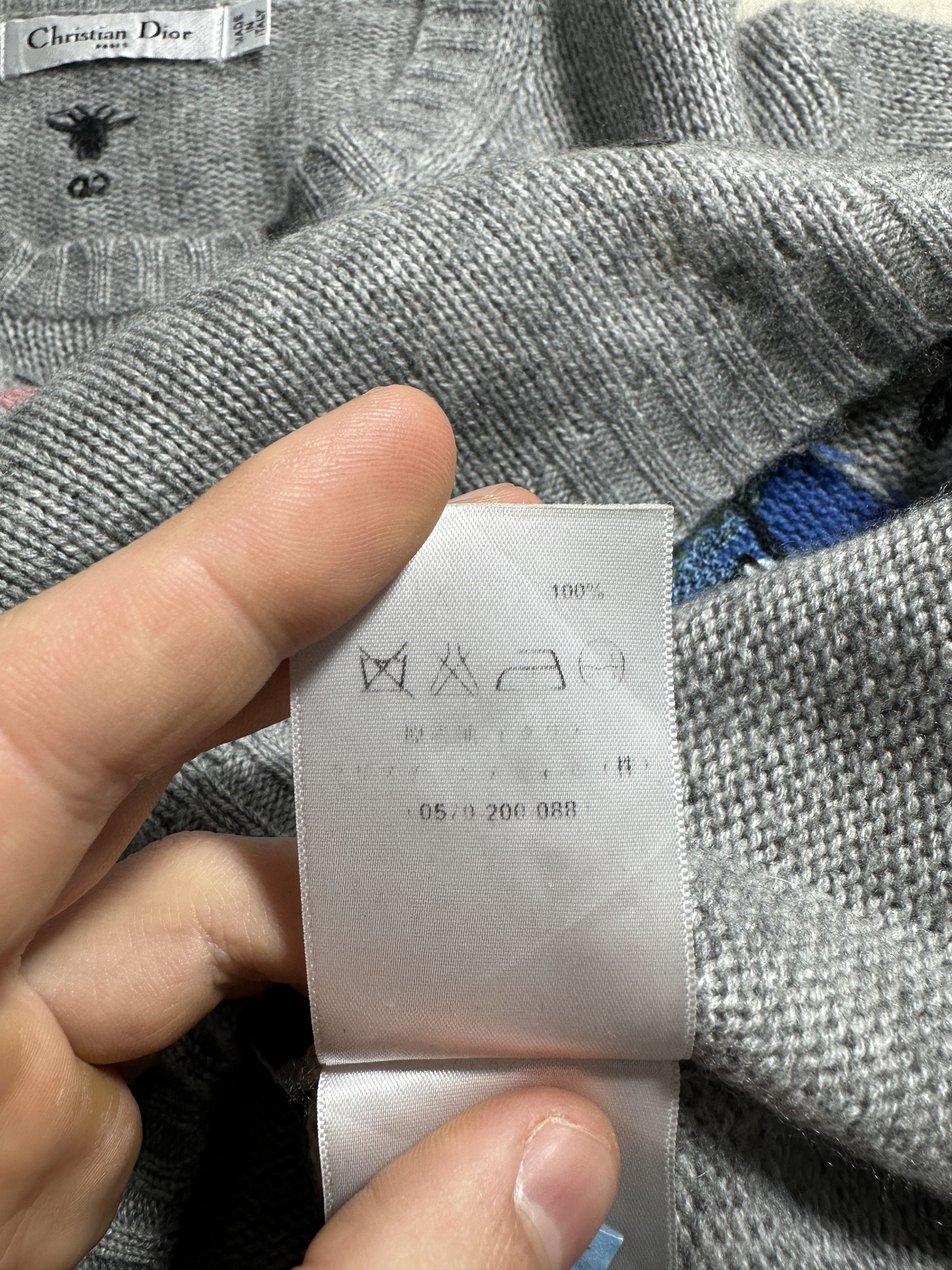 Dior Christian Dior Motherpeace Judgment Wool Sweater 38 Size S / US 4 / IT 40 - 17 Thumbnail