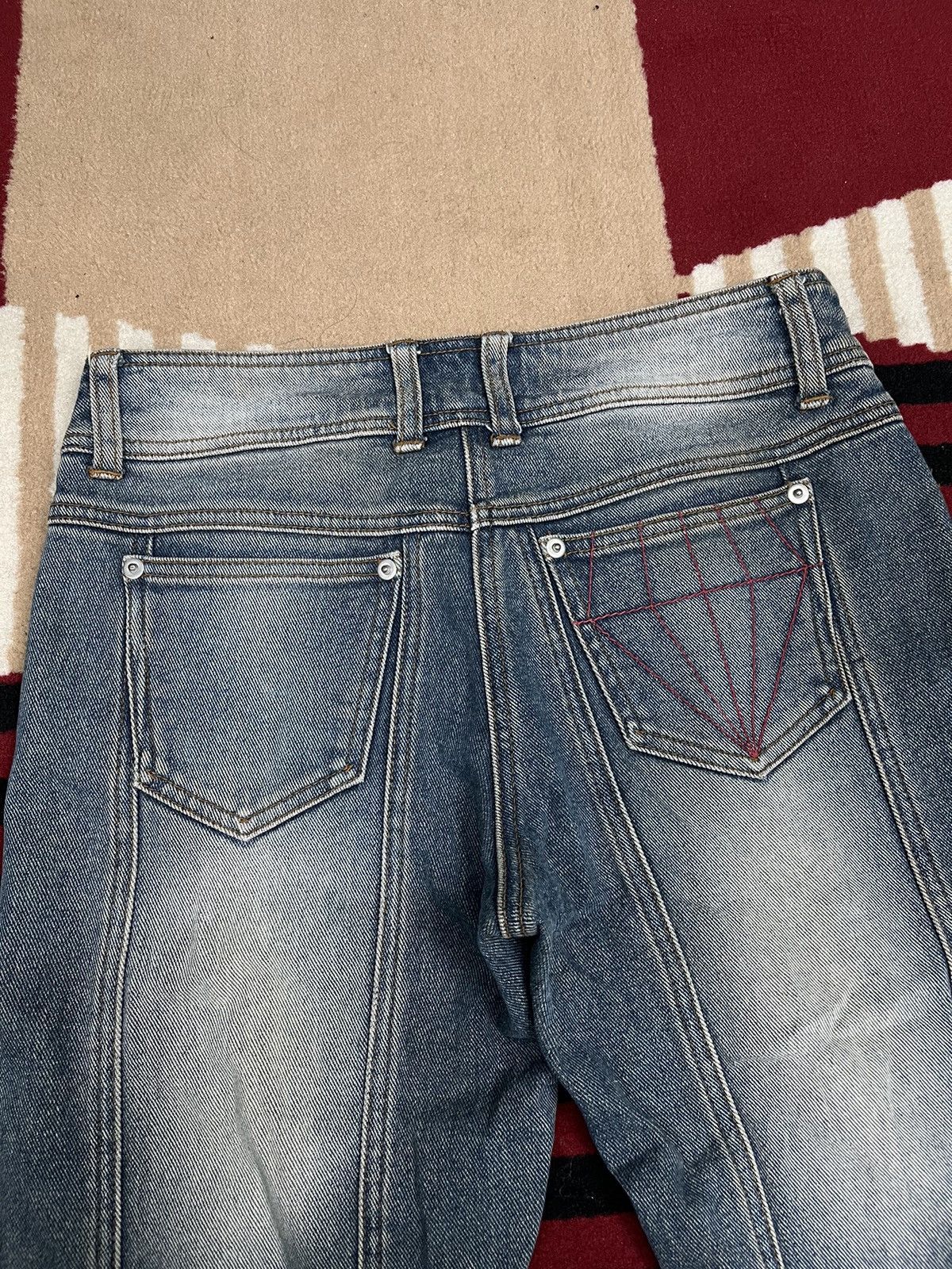 Hysteric Glamour × Japanese Brand × Tornado Mart ALGONQUINS Bootcut Jeans Size US 29 - 8 Thumbnail