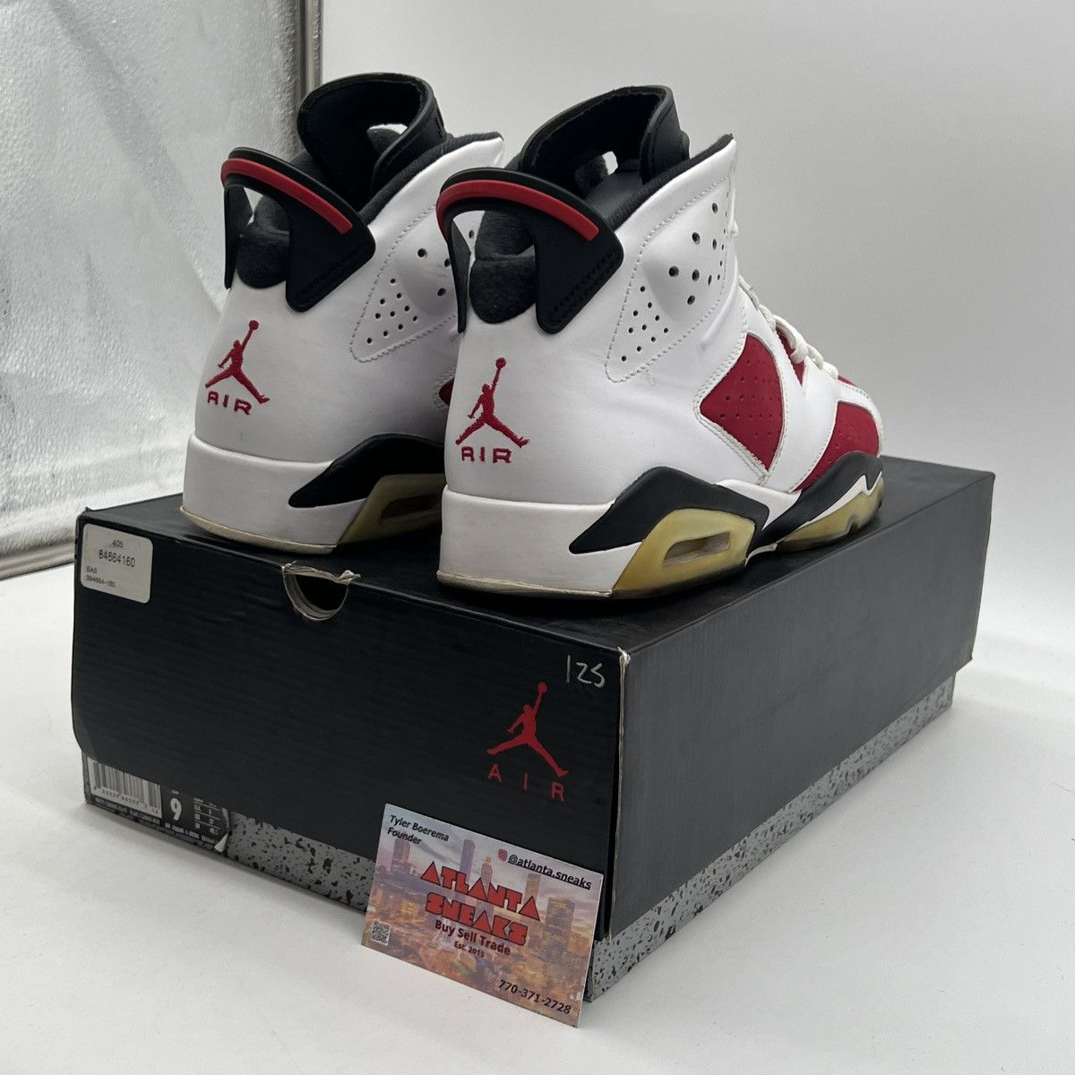 Jordan Brand Air Jordan 6 Carmine Size US 9 / EU 42 - 5 Thumbnail