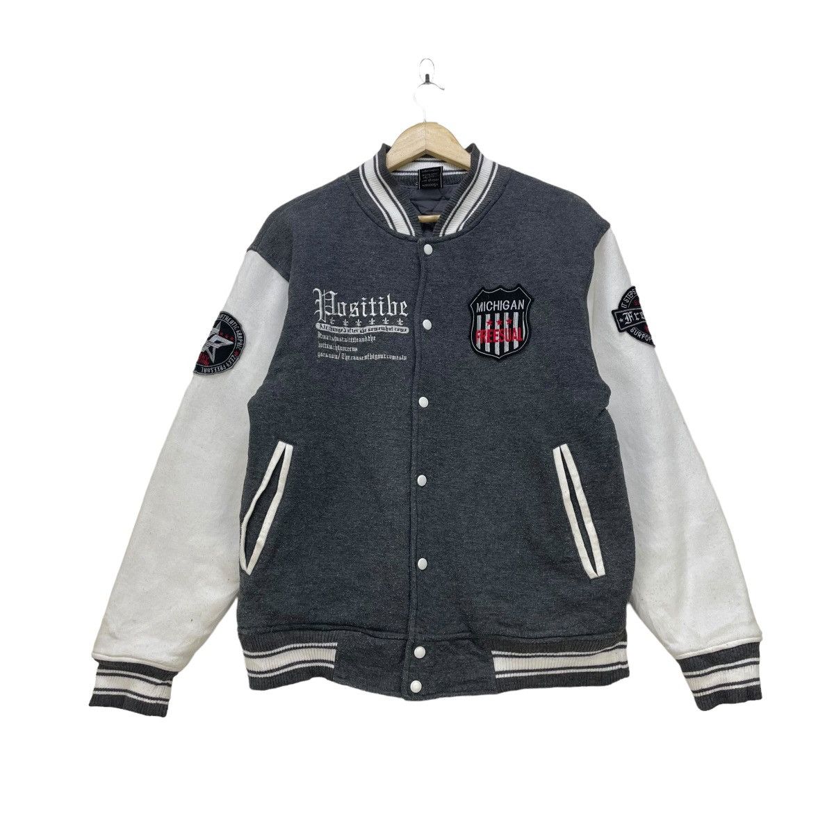 Japanese Brand Japanese Brand YDU Varsity Jacket Size US M / EU 48-50 / 2 - 1 Thumbnail