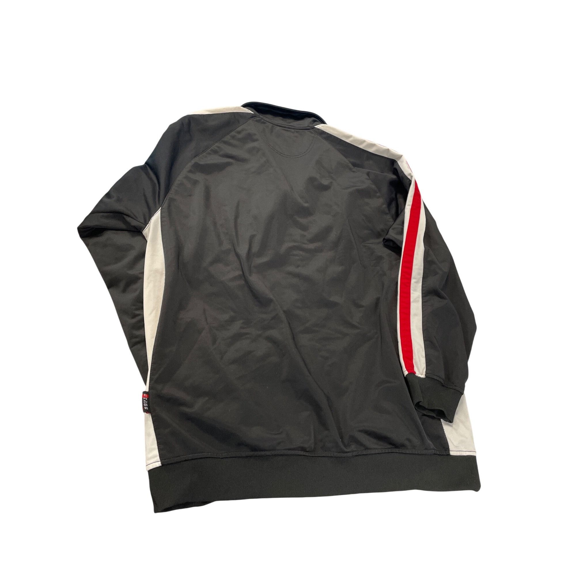 Southpole Southpole Mens VTG Black Track Jacket Red White Striped Size Size US XXL / EU 58 / 5 - 10 Thumbnail