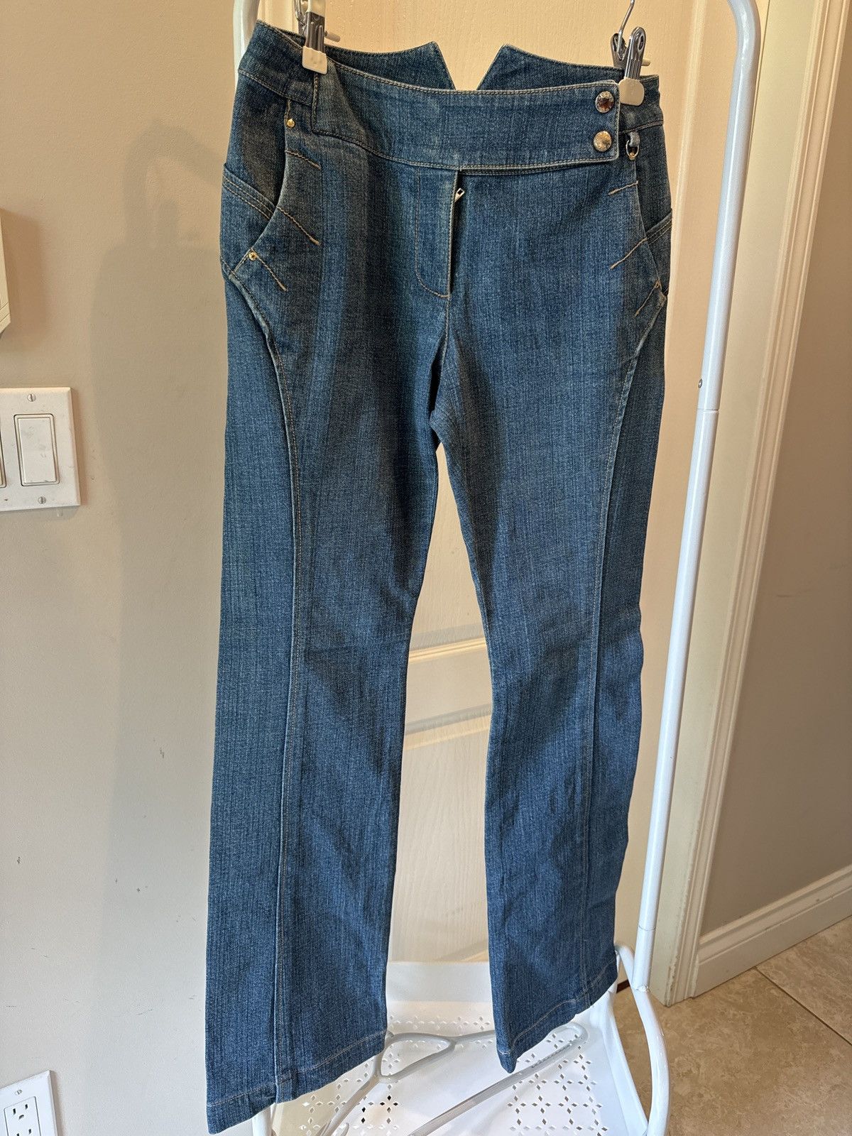 Designer Jorya Denim Jacket & Jeans Size M / US 6-8 / IT 42-44 - 2 Thumbnail