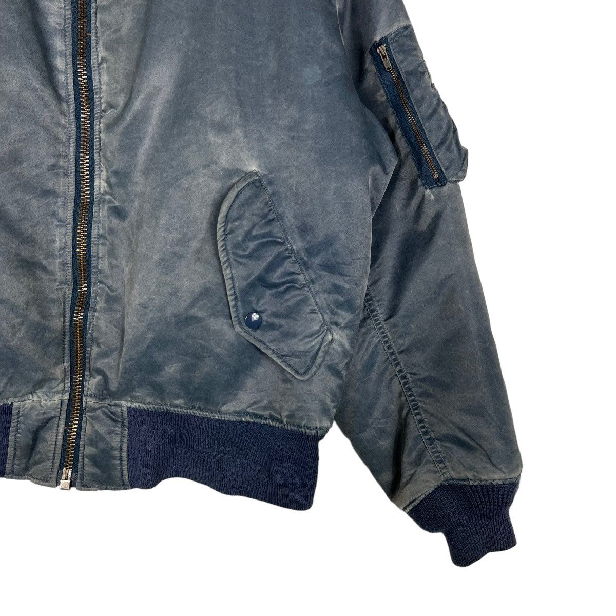Japanese Brand 🔥 VINTAGE RIOT RIOT MA-1 BOMBER JACKET Size US L / EU 52-54 / 3 - 5 Thumbnail