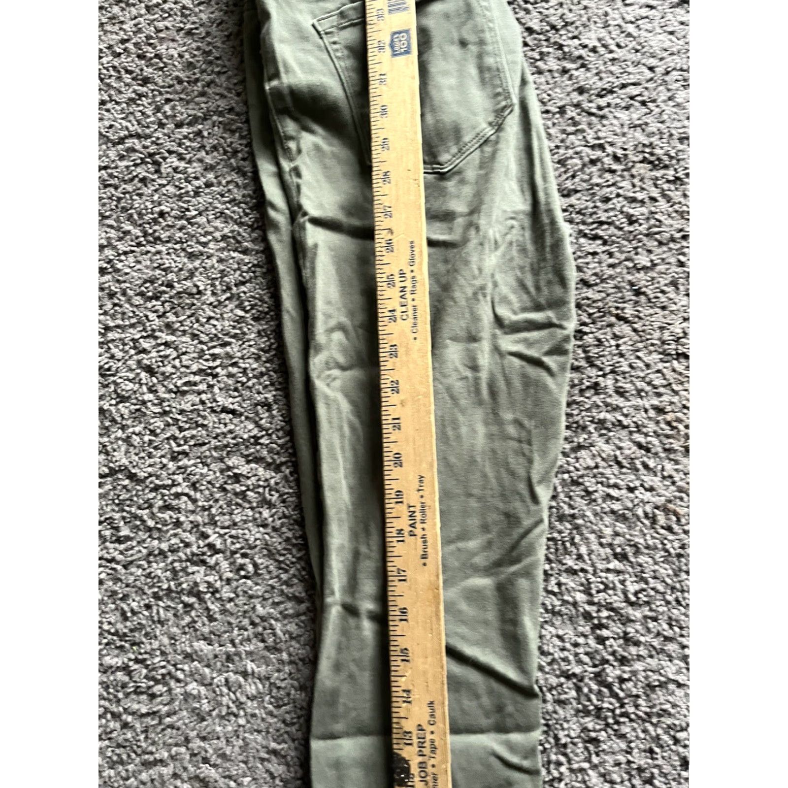 Loft LOFT Jeans Womens 29/8 Flat Front Tapered Jegging Legging Style Green Adult 8 Green Jegging LOFT Womens Jeans 8 Green Size 30" / US 8 / IT 44 - 6 Thumbnail