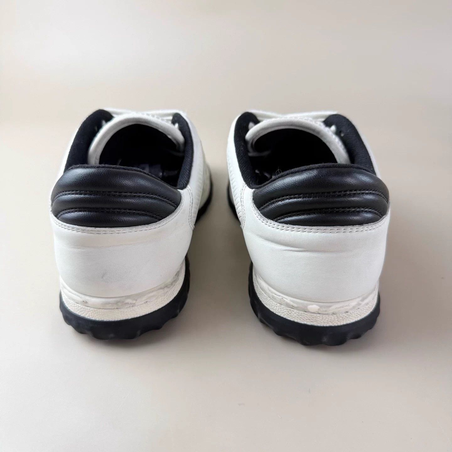 Gucci Gucci Mac80 Black/White Lace-up Sneakers 36 EU Size US 5 / IT 35 - 3 Thumbnail