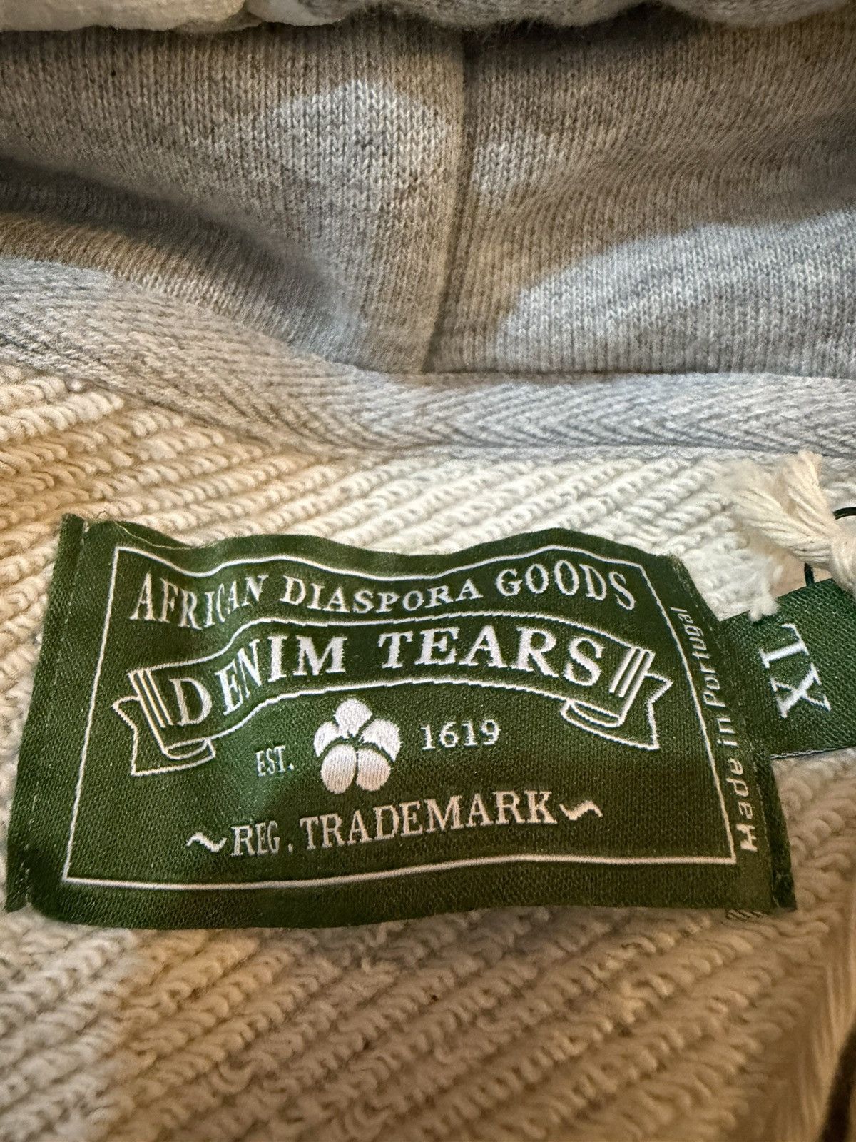 DENIM TEARS Hoodie ZIP DENIM TEARS Size US XL / EU 56 / 4 - 7 Thumbnail