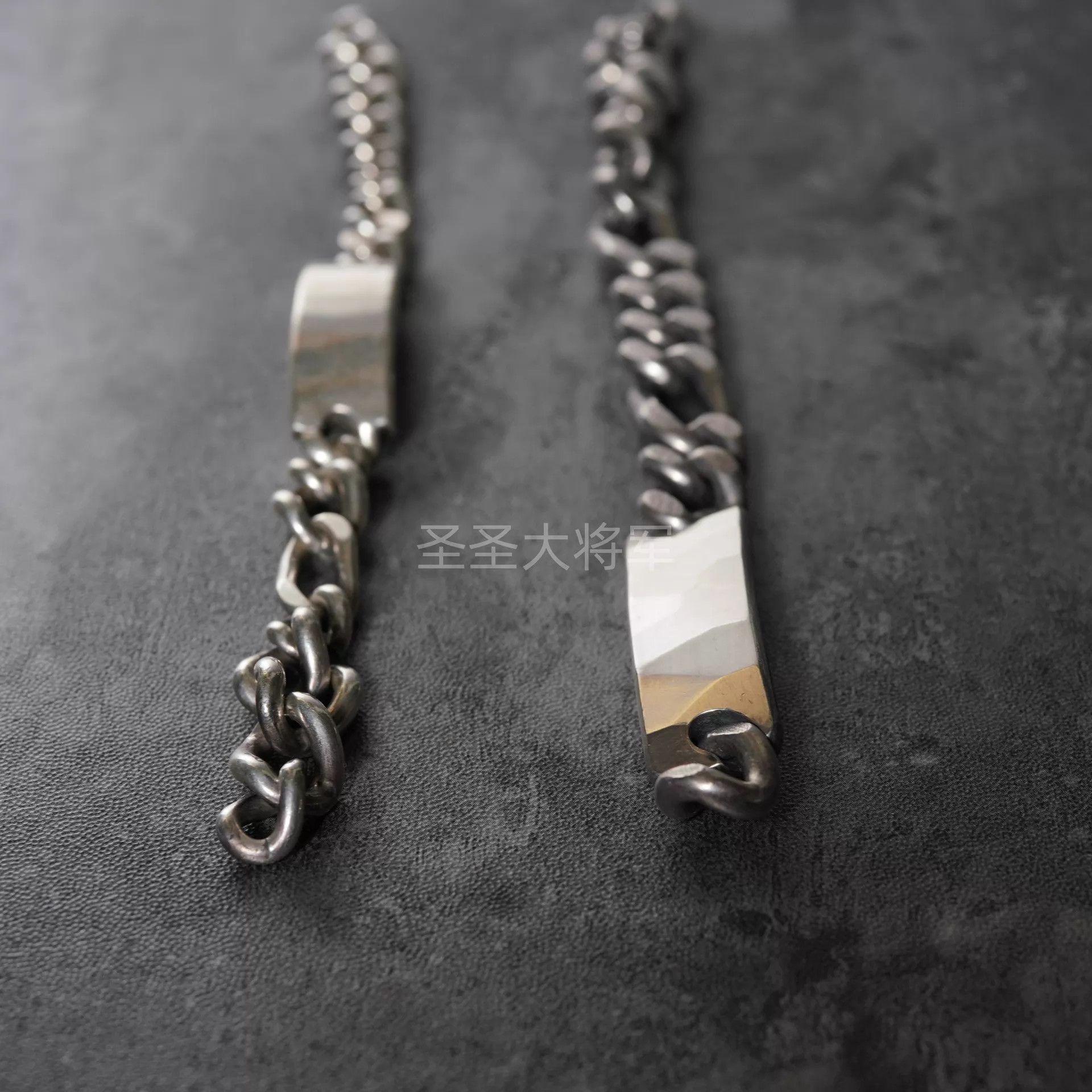 Werkstatt Munchen Vintage Werkstatt Munchen M2305 Heavy Silver Bracelet S+M Size ONE SIZE - 4 Thumbnail