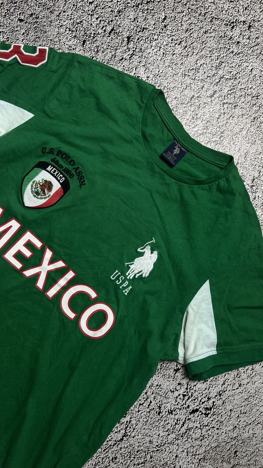 Polo Ralph Lauren Polo Ralph Lauren Chief Keef MEXICO big logo us polo t shirt Size US S / EU 44-46 / 1 - 2 Thumbnail