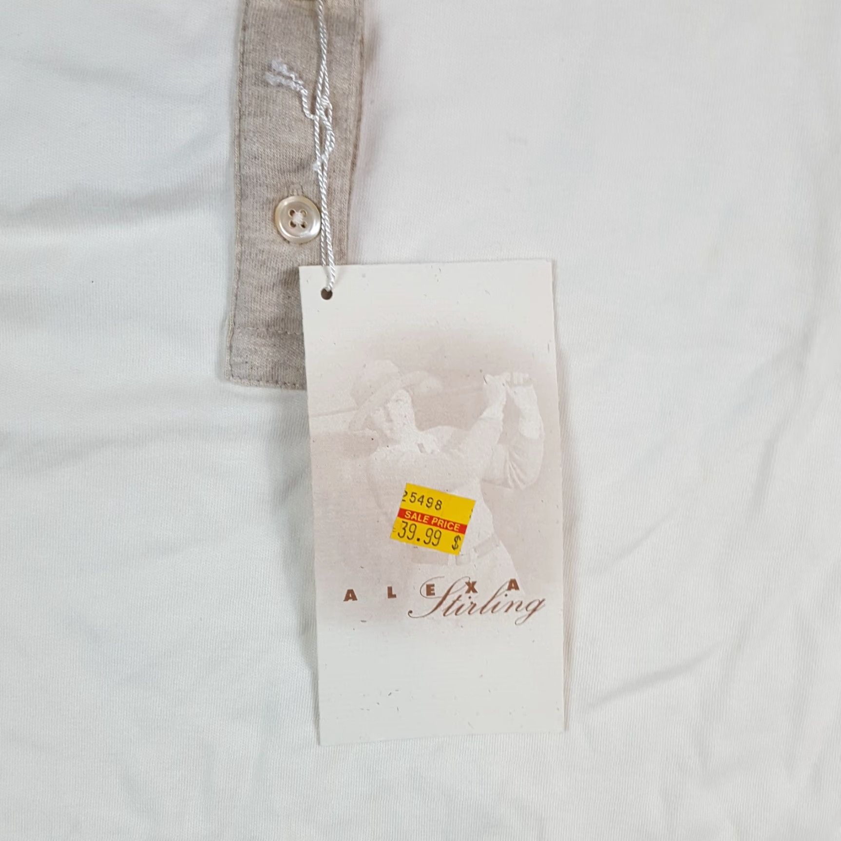 Vintage Preppy Collared 2 Tone Pullover Women's Size Small Button Collar Golf Polo Shirt Size S / US 4 / IT 40 - 5 Thumbnail