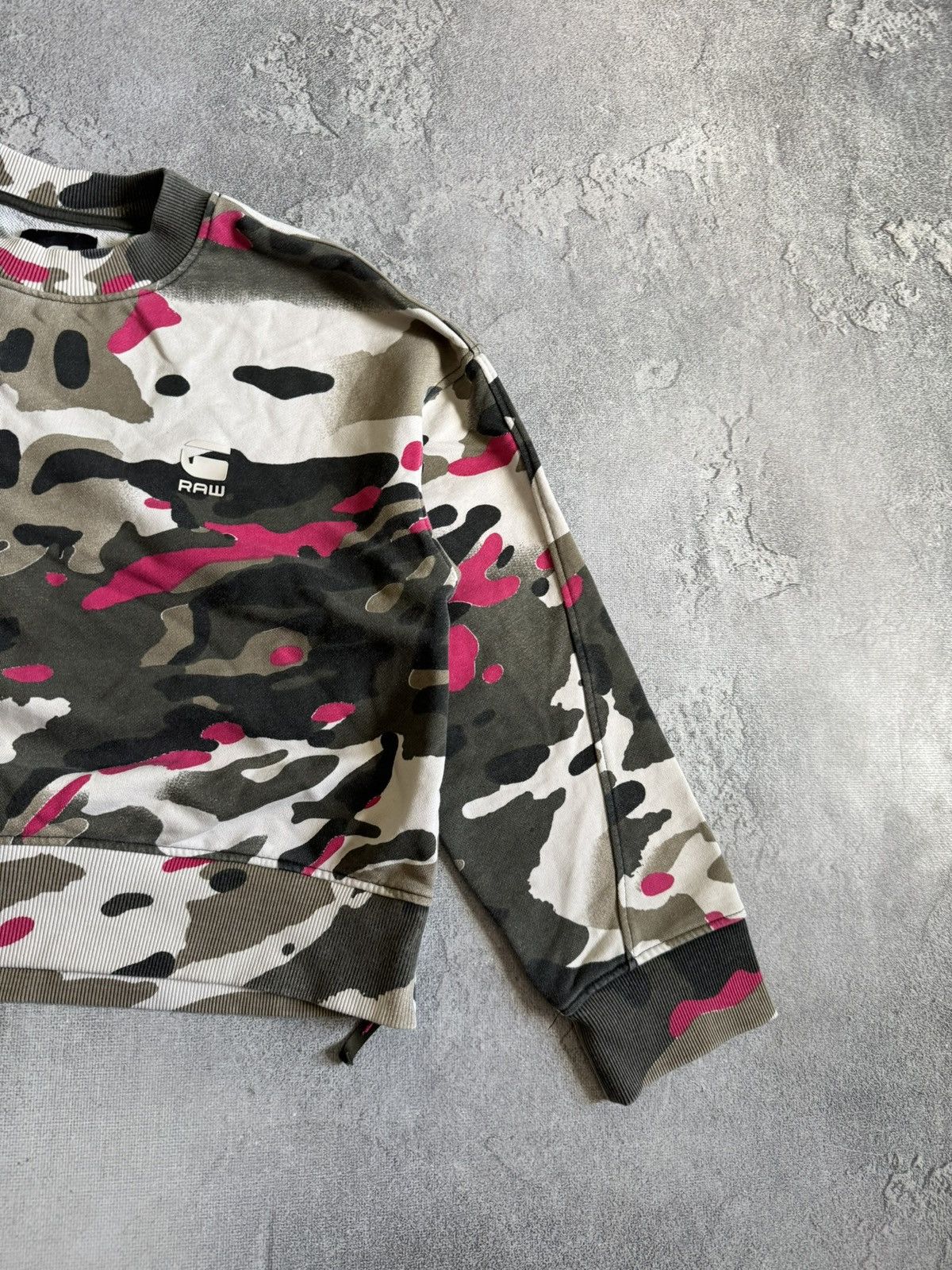 G-Star G star raw M/size Loose Fit Camo AO crewneck sweatshirts Size M / US 6-8 / IT 42-44 - 7 Thumbnail