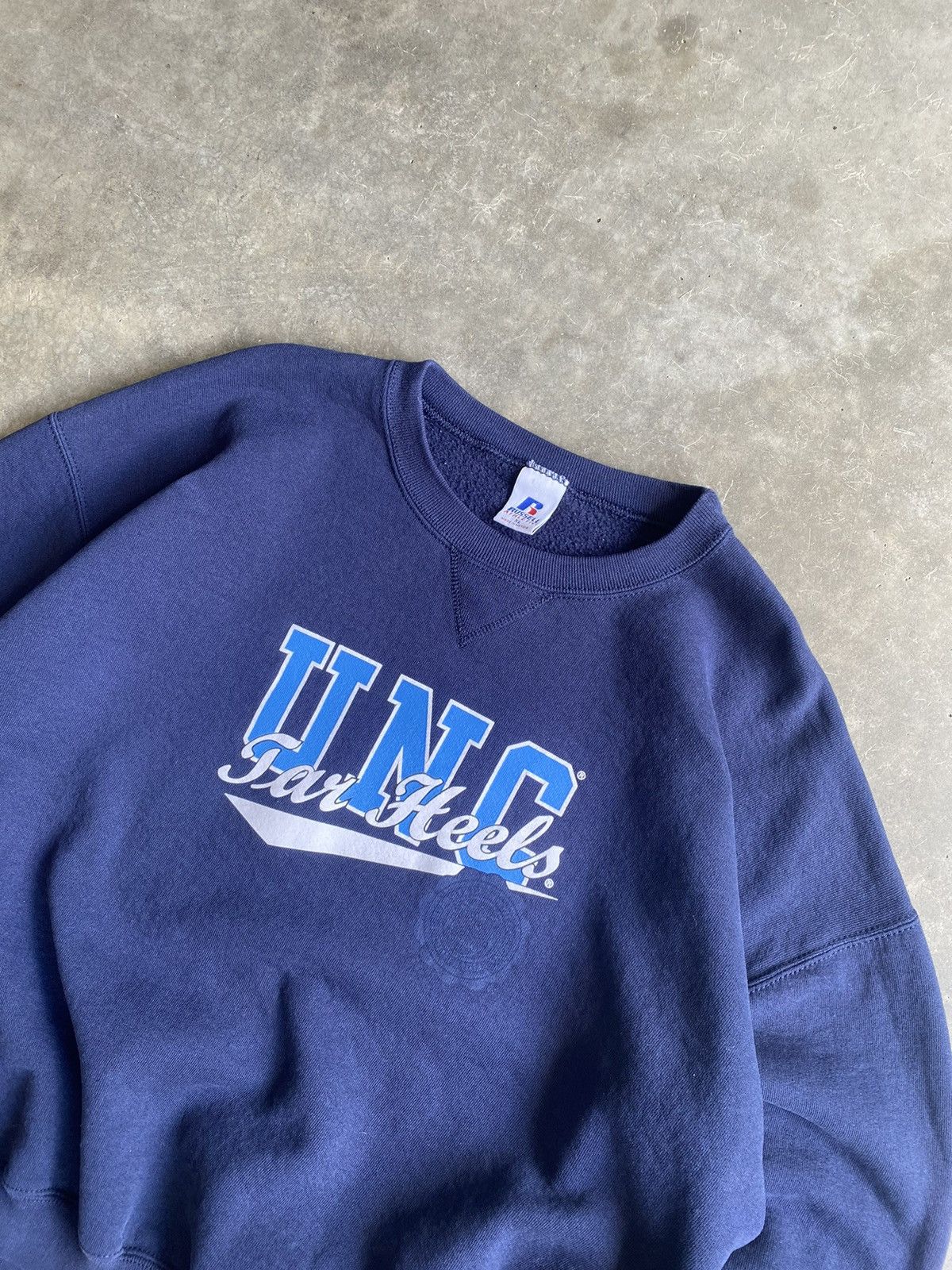 Russell Athletic Vintage UNC Tar Heels Russell Athletics Crewneck Size US XL / EU 56 / 4 - 5 Thumbnail