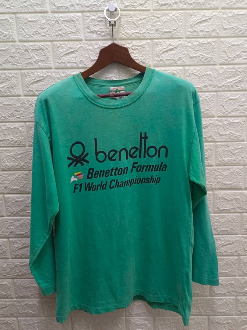 Benetton Benetton F1 UNITED COLORS OF BENETTON Tshirt styled in italy Size US L / EU 52-54 / 3 - 1 Thumbnail