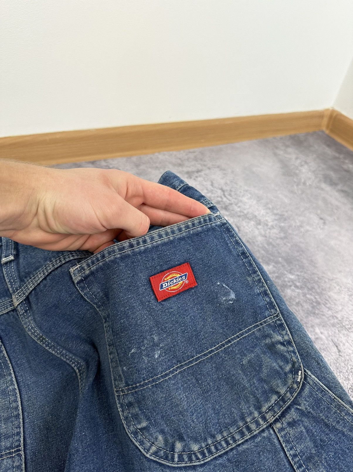 Dickies Vintage Dickies USA Carpenter Baggy Cargo Utility Work Pants Size US 34 / EU 50 - 8 Thumbnail