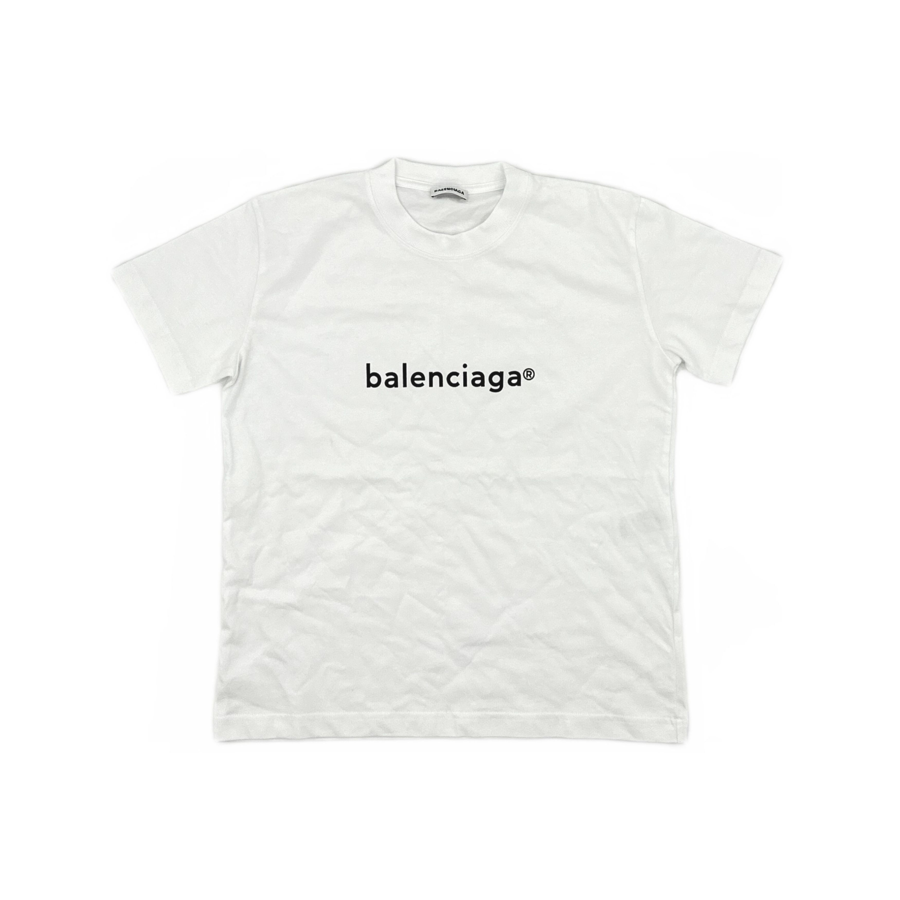 Balenciaga Balenciaga Logo T-Shirt Size L Size L / US 10 / IT 46 - 1 Thumbnail