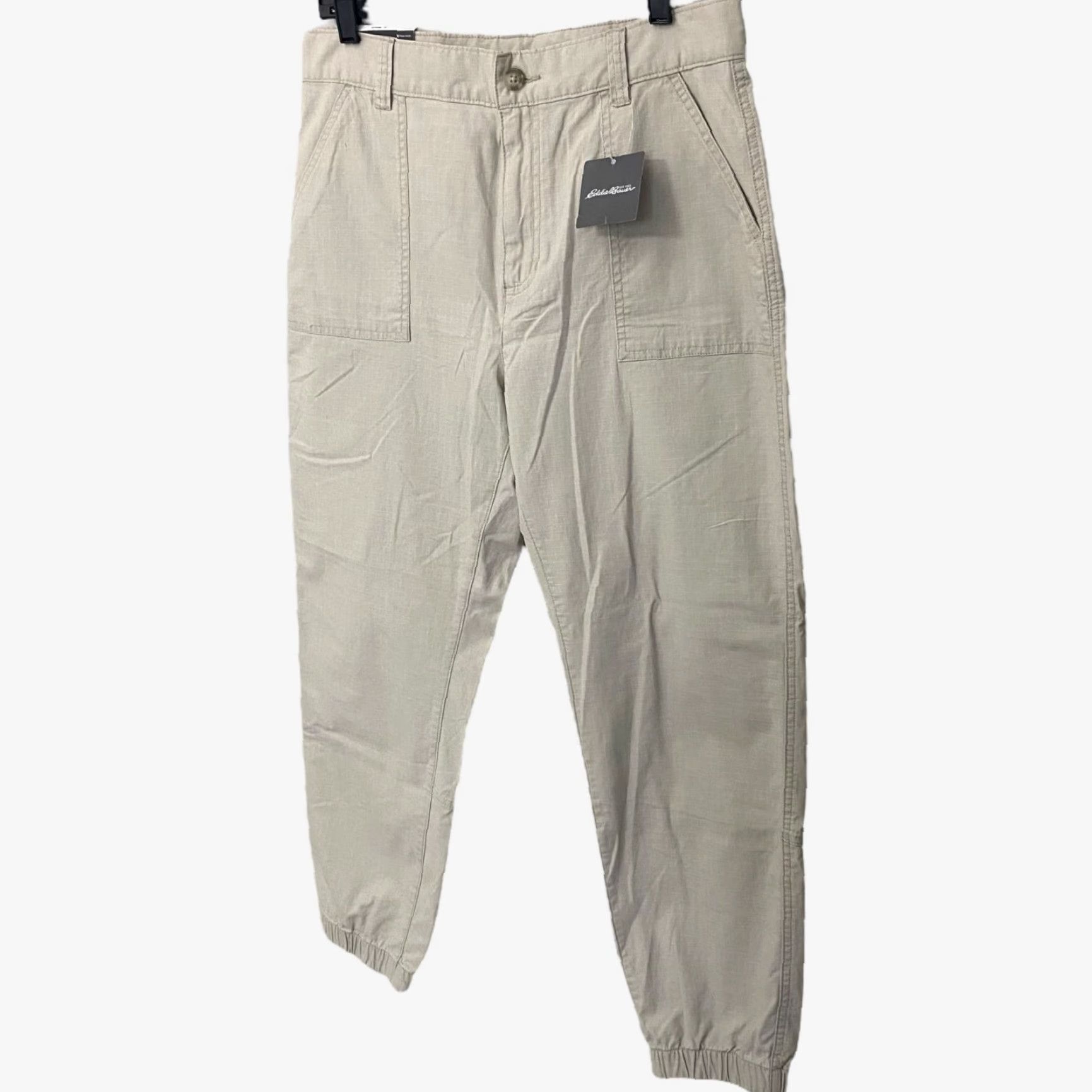 Eddie Bauer Eddie Bauer Women's Jogger Pants Size 10 Beige Stretch Ripstop Casual Travel Workwear Size 32" / US 10 / IT 46 - 2 Thumbnail