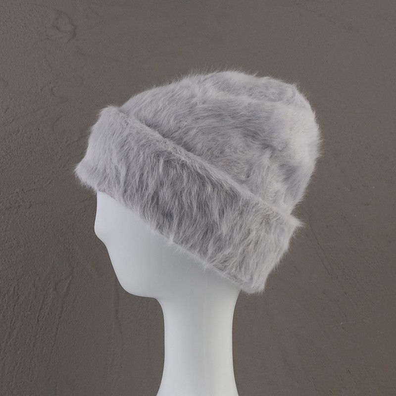 Japanese Brand × Other Rabbit White Fur Beanie Hat Size ONE SIZE - 6 Thumbnail