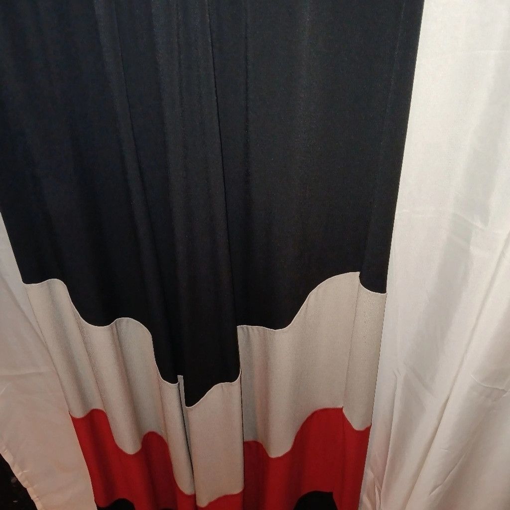 Sendra Sandra Darren, dress, sleeveless, red/ black, womens 10, euc Size L / US 10 / IT 46 - 6 Thumbnail