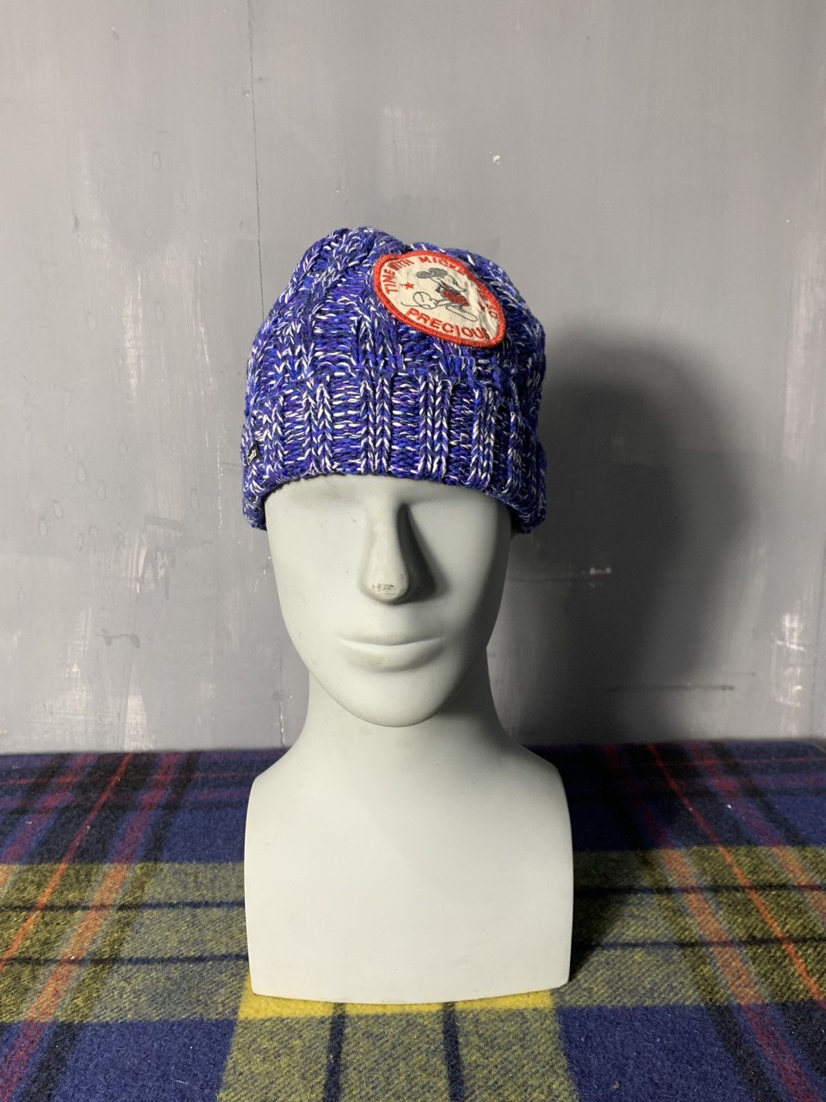 Japanese Brand Denim durangee mickeymouse beanie hats rare Size ONE SIZE - 1 Thumbnail