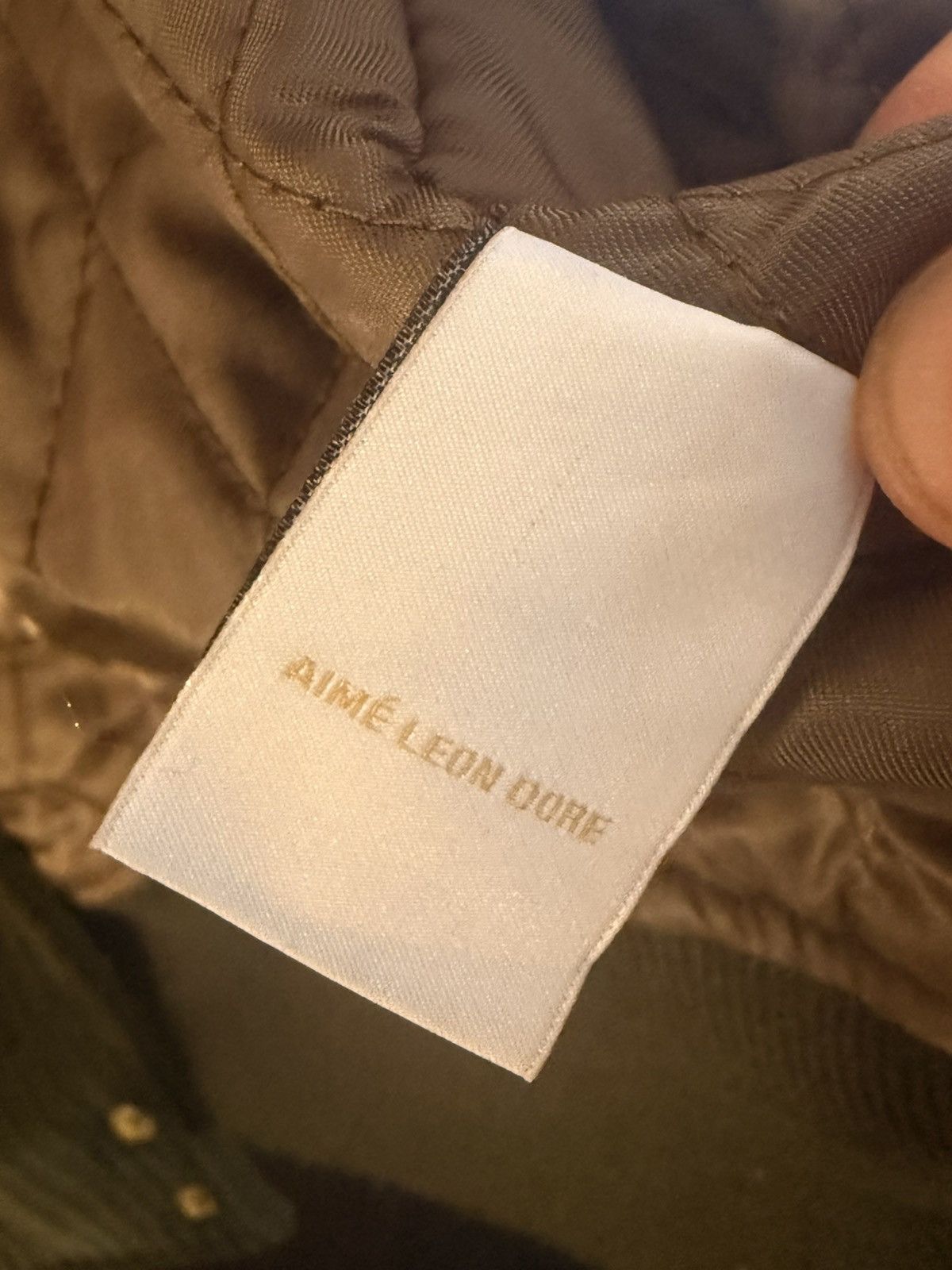 Aime Leon Dore Aimé Leon Dore Green Corduroy Bomber Jacket - Quilted Lining Size US S / EU 44-46 / 1 - 8 Thumbnail