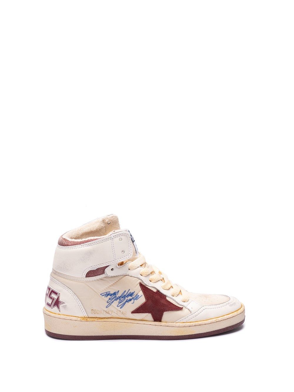 image of Golden Goose Deluxe Brand `sky Star` Sneakers Size Eu 38 For Women in Beige
