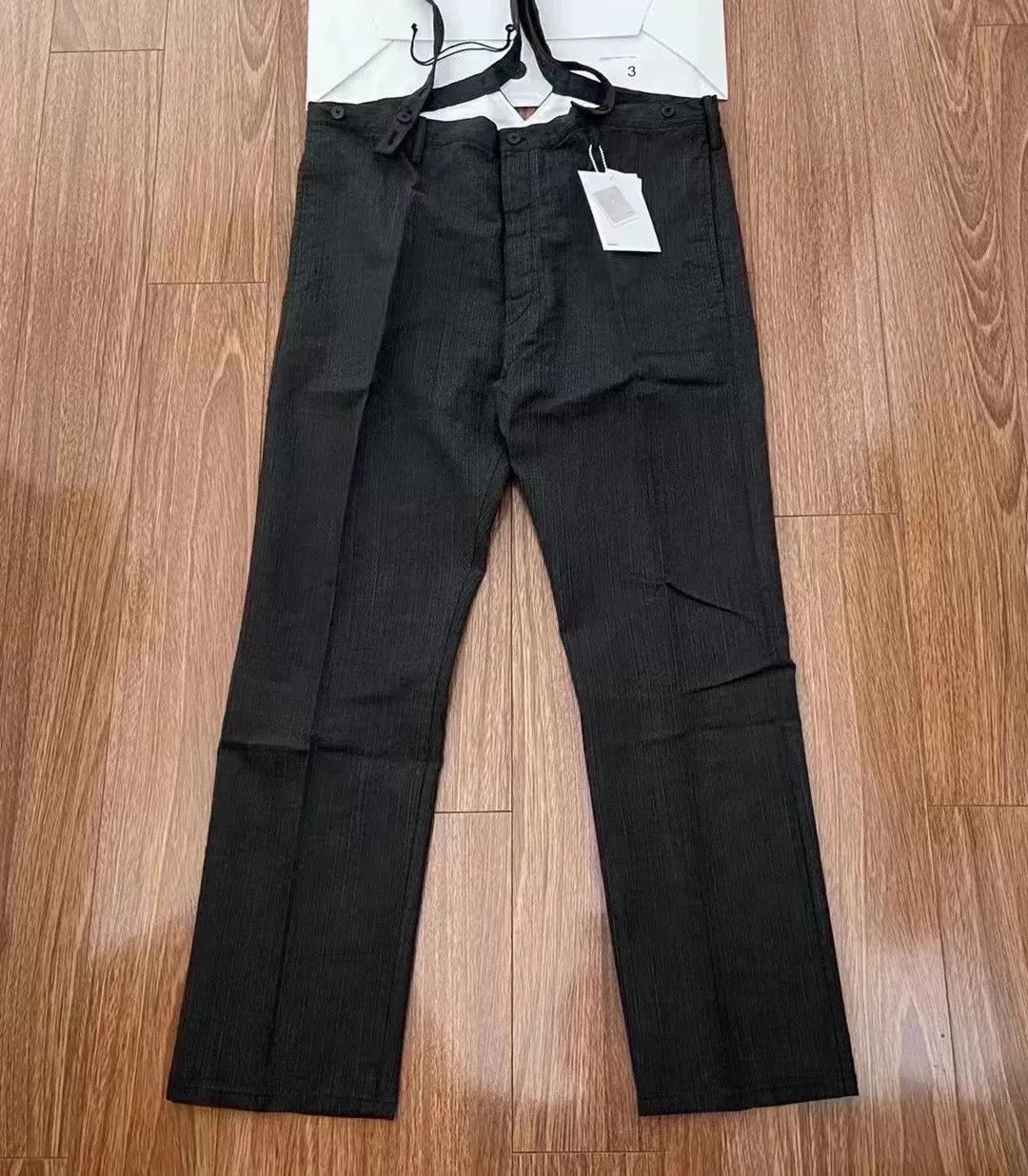 Visvim VISVIM 21SS TRAVAILLER BRACES PANTS HERRINGBONE Size US 30 / EU 46 - 7 Thumbnail