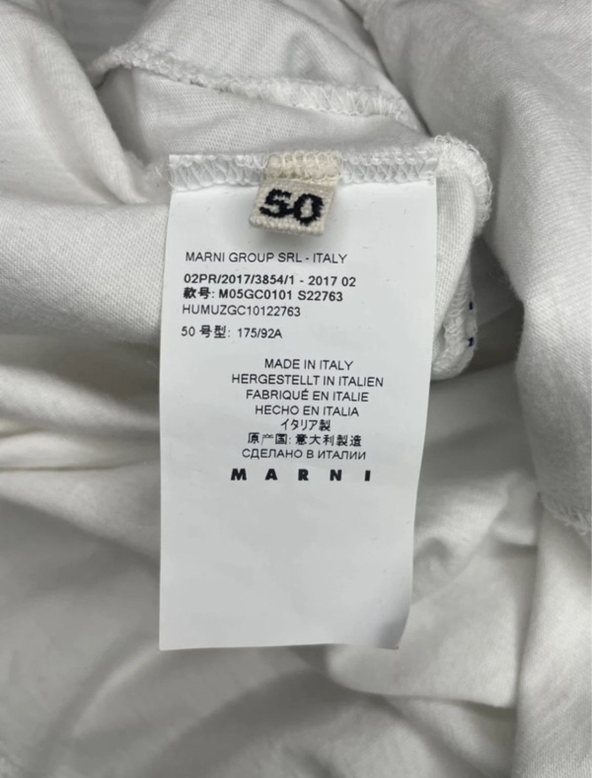 Marni Short Sleeves T-Shirt Marni Size 50 Size US M / EU 48-50 / 2 - 5 Thumbnail