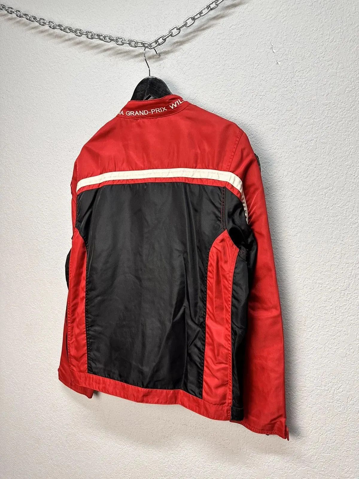 Formula 1 Moto Vodafone F1 Nascar Racing Jacket Leather Red Bull Lucky Size US XXL / EU 58 / 5 - 12 Thumbnail