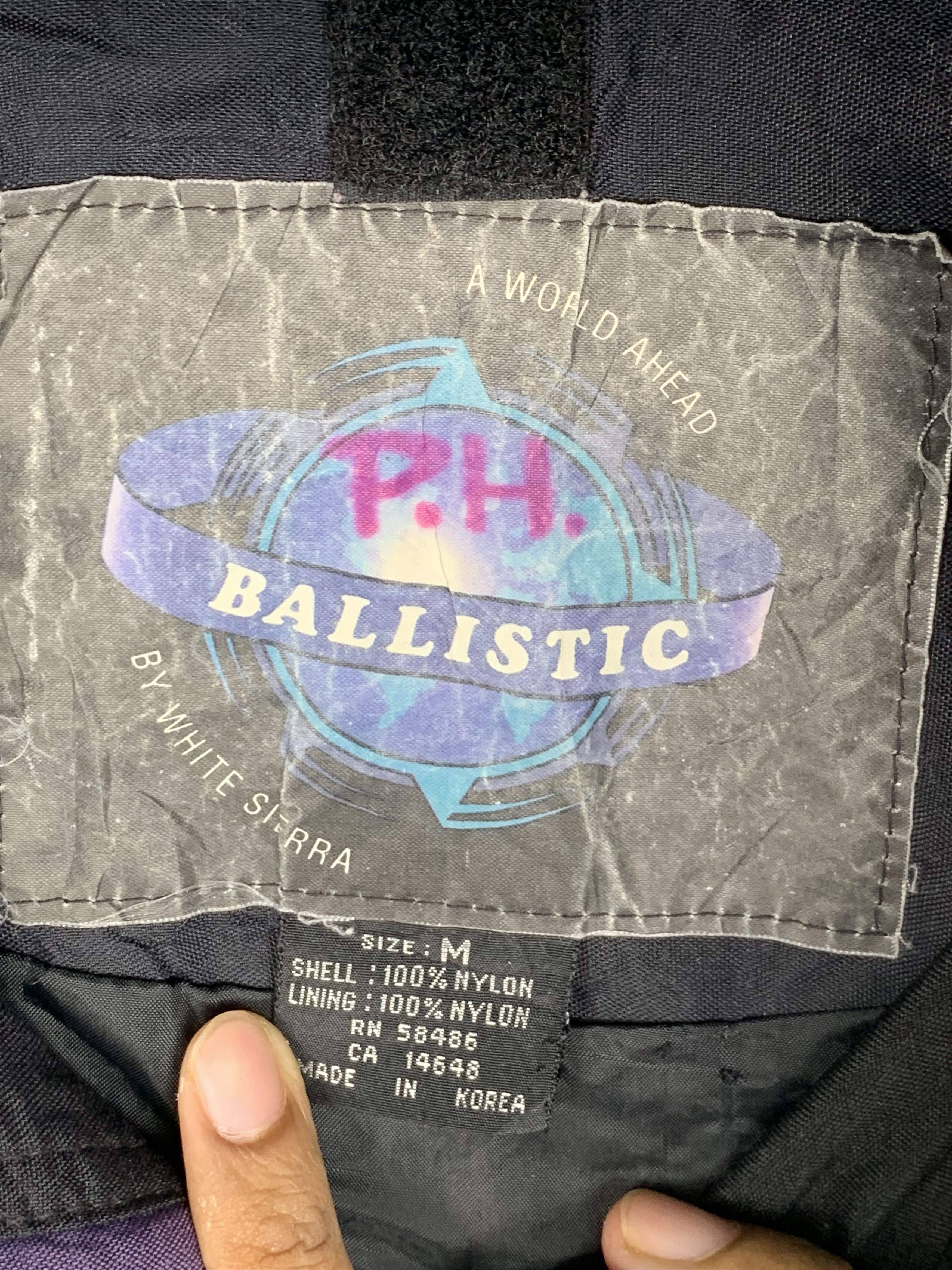 Vintage Vintage Ballistic Hoodie Ski Jacket J1285 Size US M / EU 48-50 / 2 - 5 Thumbnail
