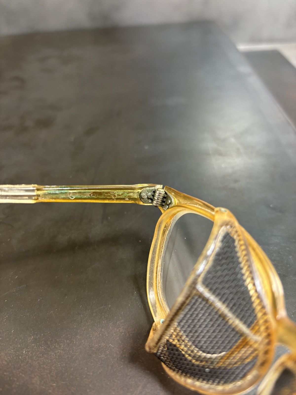 American Optical 1940s American Optical Safety Glasses WW2 Vintage Eye Frames Size ONE SIZE - 20 Thumbnail