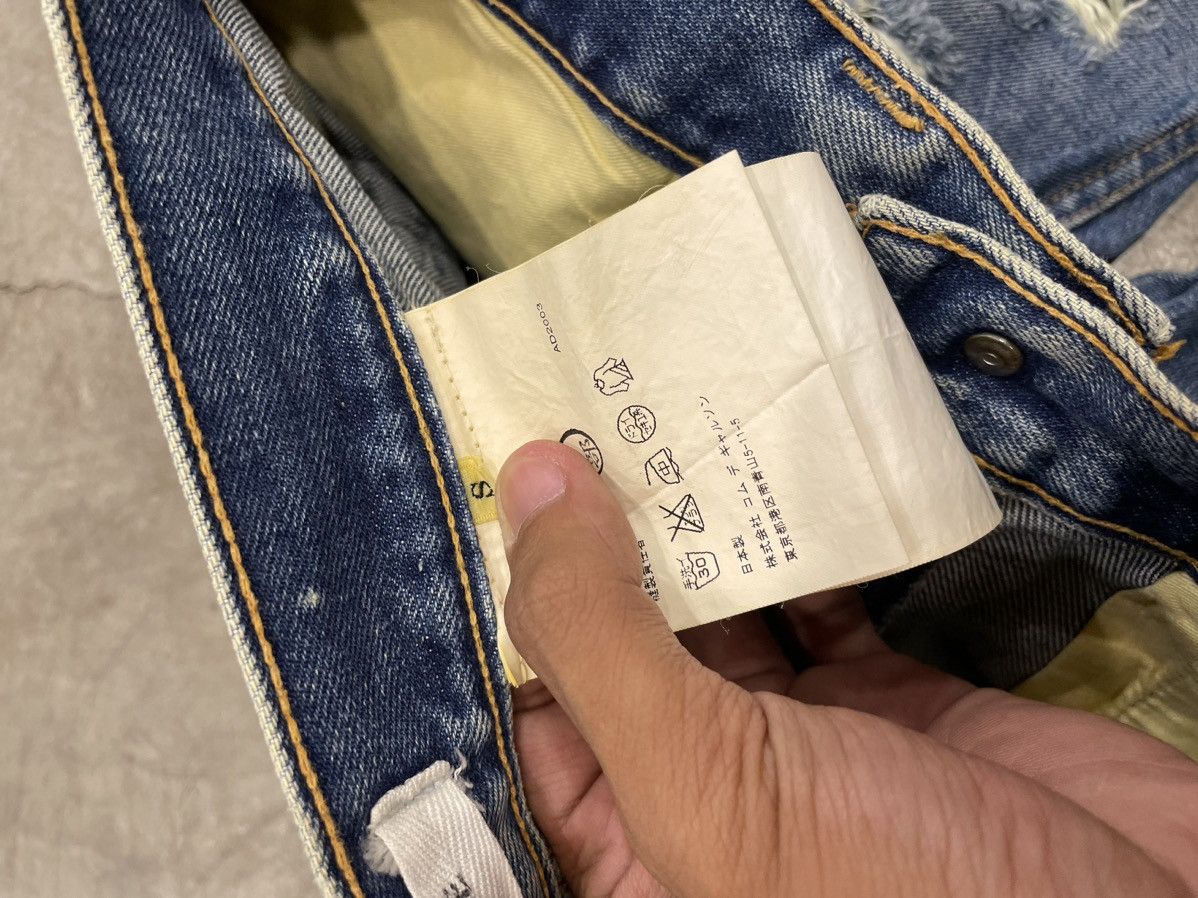 Comme des Garcons × Junya Watanabe Junya Watanabe Crush Denim Pants Size US 30 / EU 46 - 7 Thumbnail