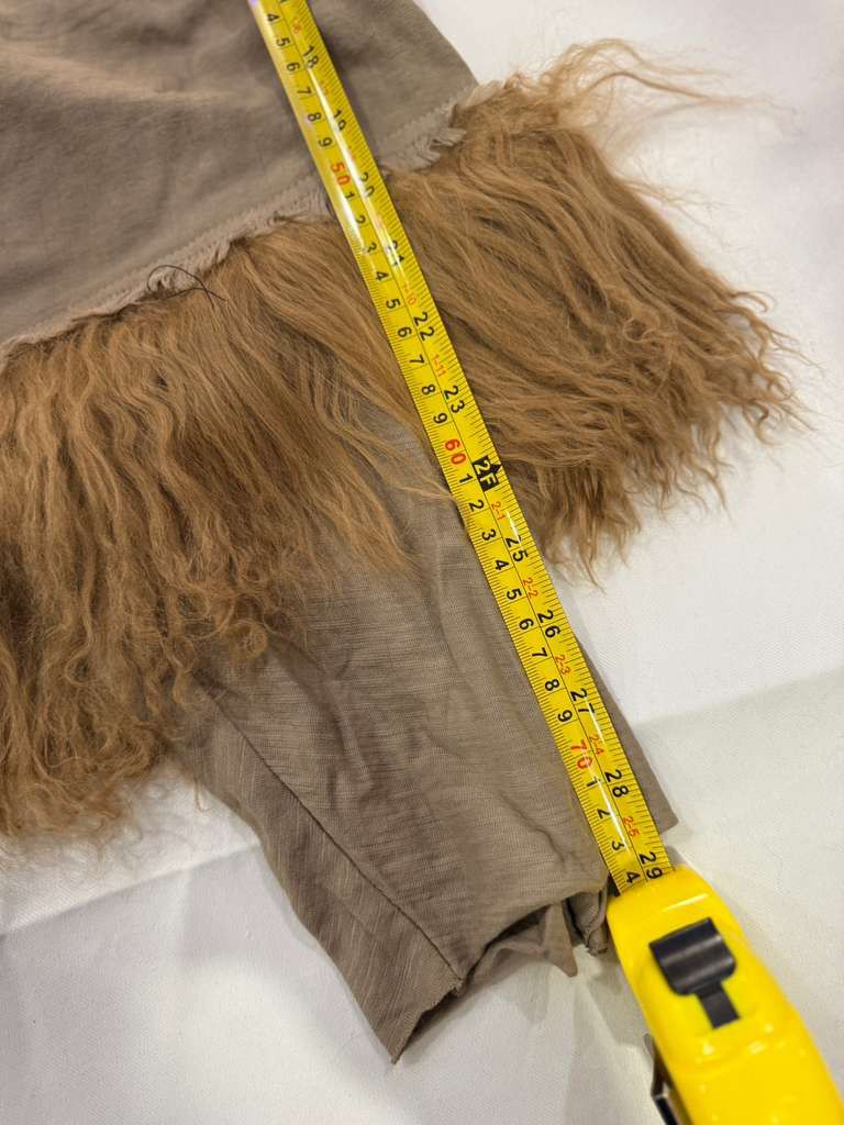 Other Custom made Brown Pants with Real Mongolian Fur Size US 32 / EU 48 - 10 Thumbnail