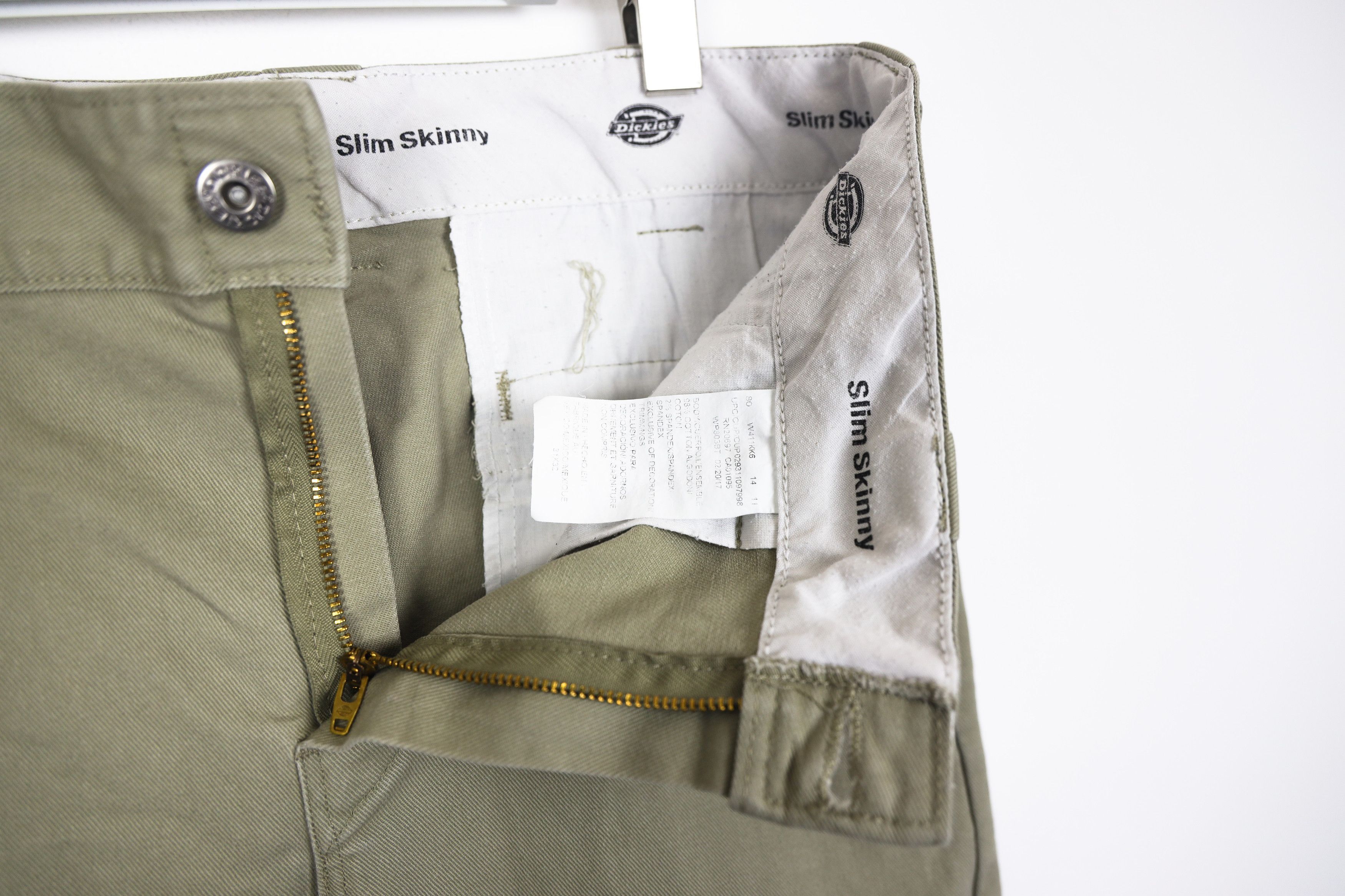 Dickies × Hook-Ups Dickies Beige 803 Slim Skinny Work Pants Trousers Size US 31 - 6 Thumbnail