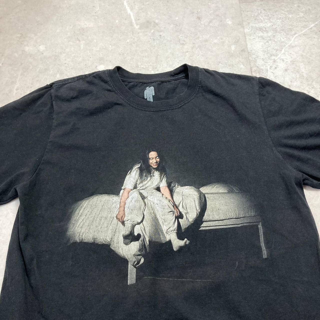 Rap Tees Billie Eilish Where Do We Go Tour Pop Electronic Rock Band Size US M / EU 48-50 / 2 - 2 Thumbnail
