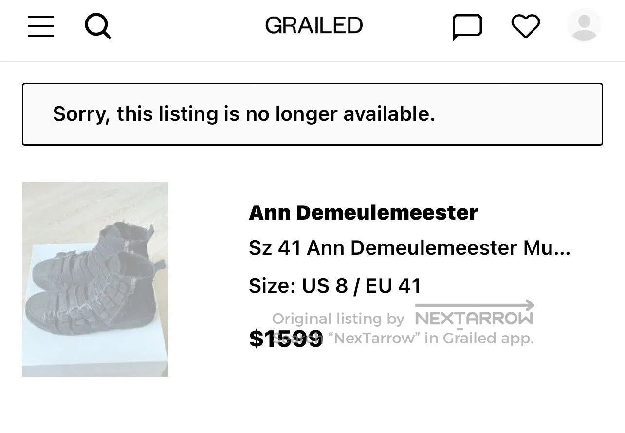 Ann Demeulemeester Ann Demeulemeester Buckle Smoking Boots. Size US 8 / EU 41 - 9 Thumbnail