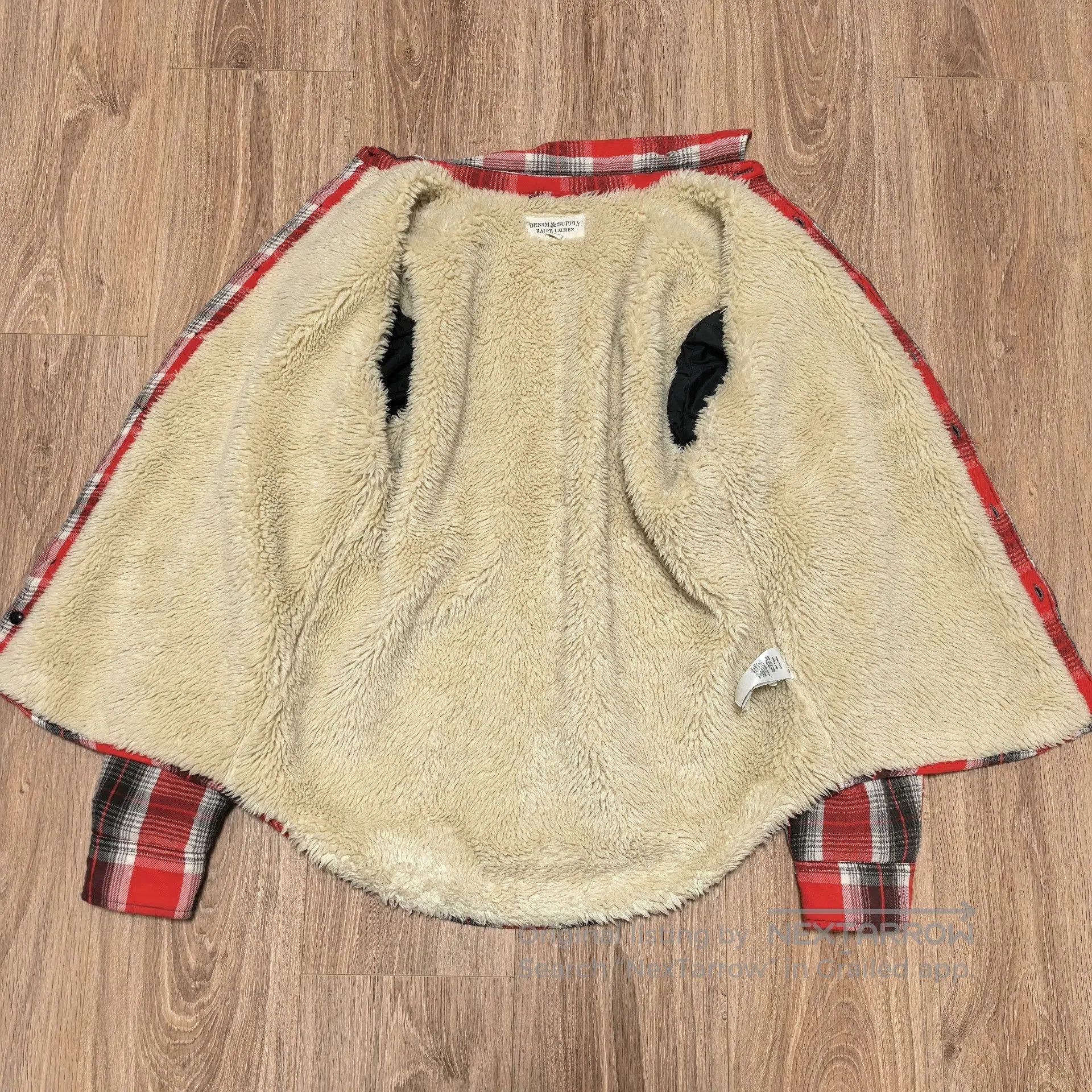 Vintage Vintage Ralph Lauren Denim Supply Fleece Jacket. Size US M / EU 48-50 / 2 - 5 Thumbnail