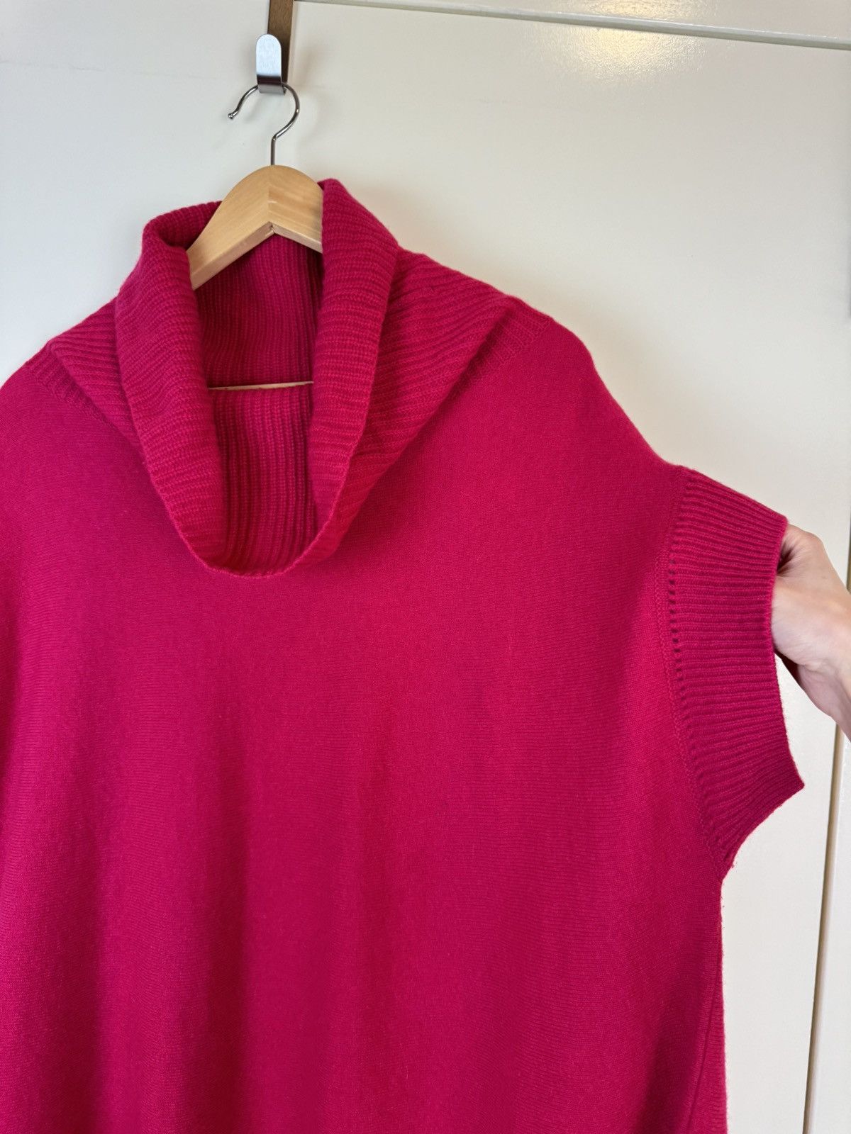Vince VINCE cashmerein poncho cape style sweater cowl neck jumper Size M / US 6-8 / IT 42-44 - 8 Thumbnail