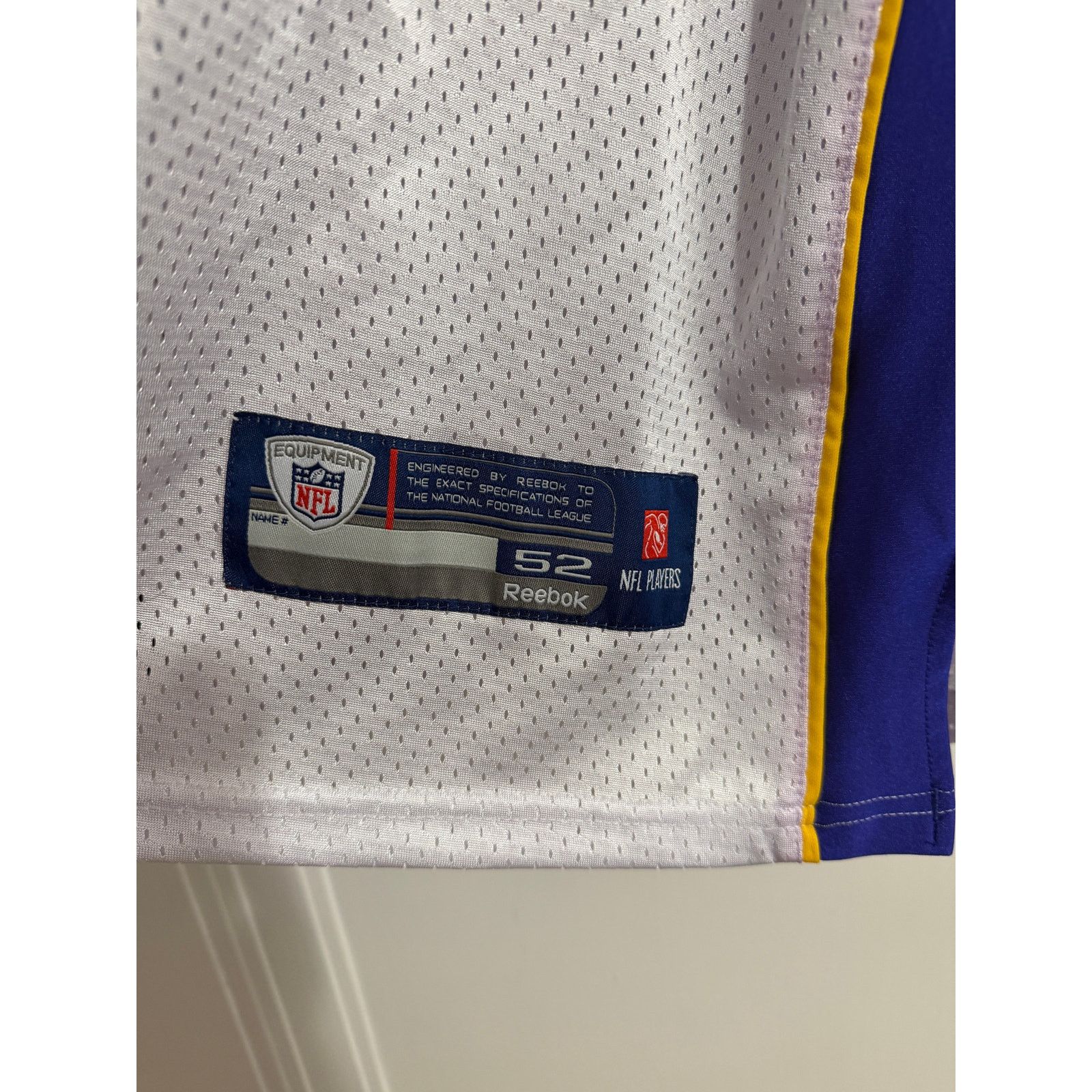 Reebok Brett Favre Minnesota Vikings Football Jersey Size 52 (XL) Size US XL / EU 56 / 4 - 6 Thumbnail